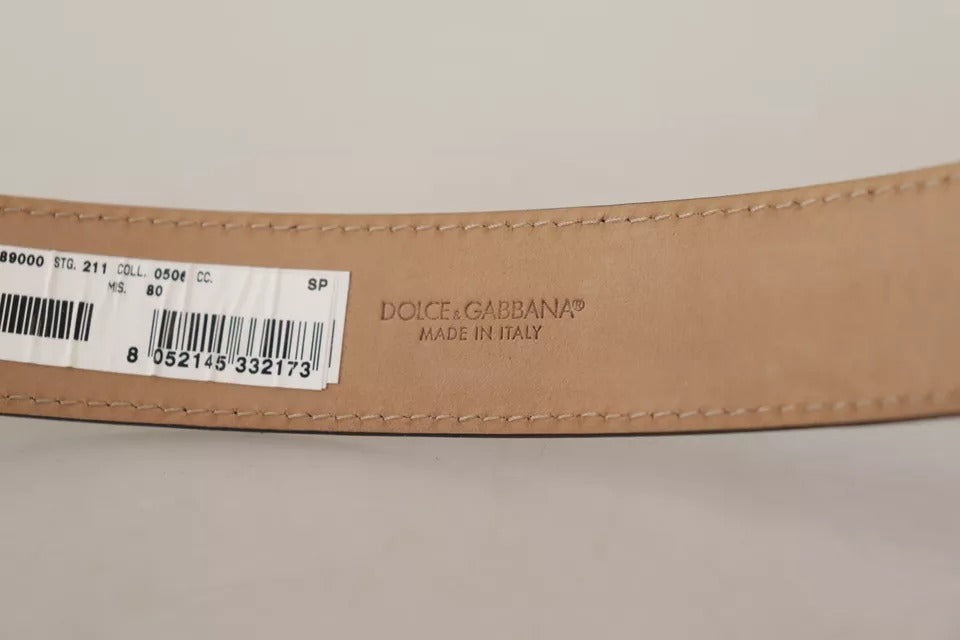 Black Leather Gold Metal Logo Engraved Buckle Belt - ventzia