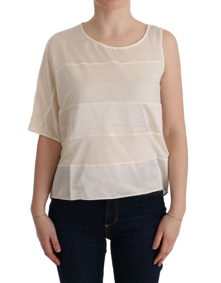 Beige Sleeveless Modal Top - Elevated Basics - ventzia