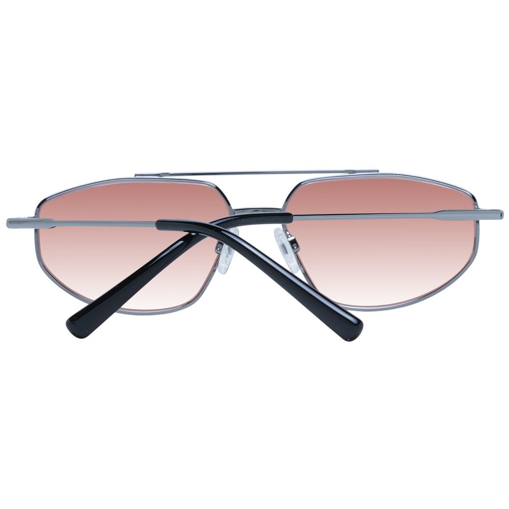 Gray Metal Sunglasses - ventzia