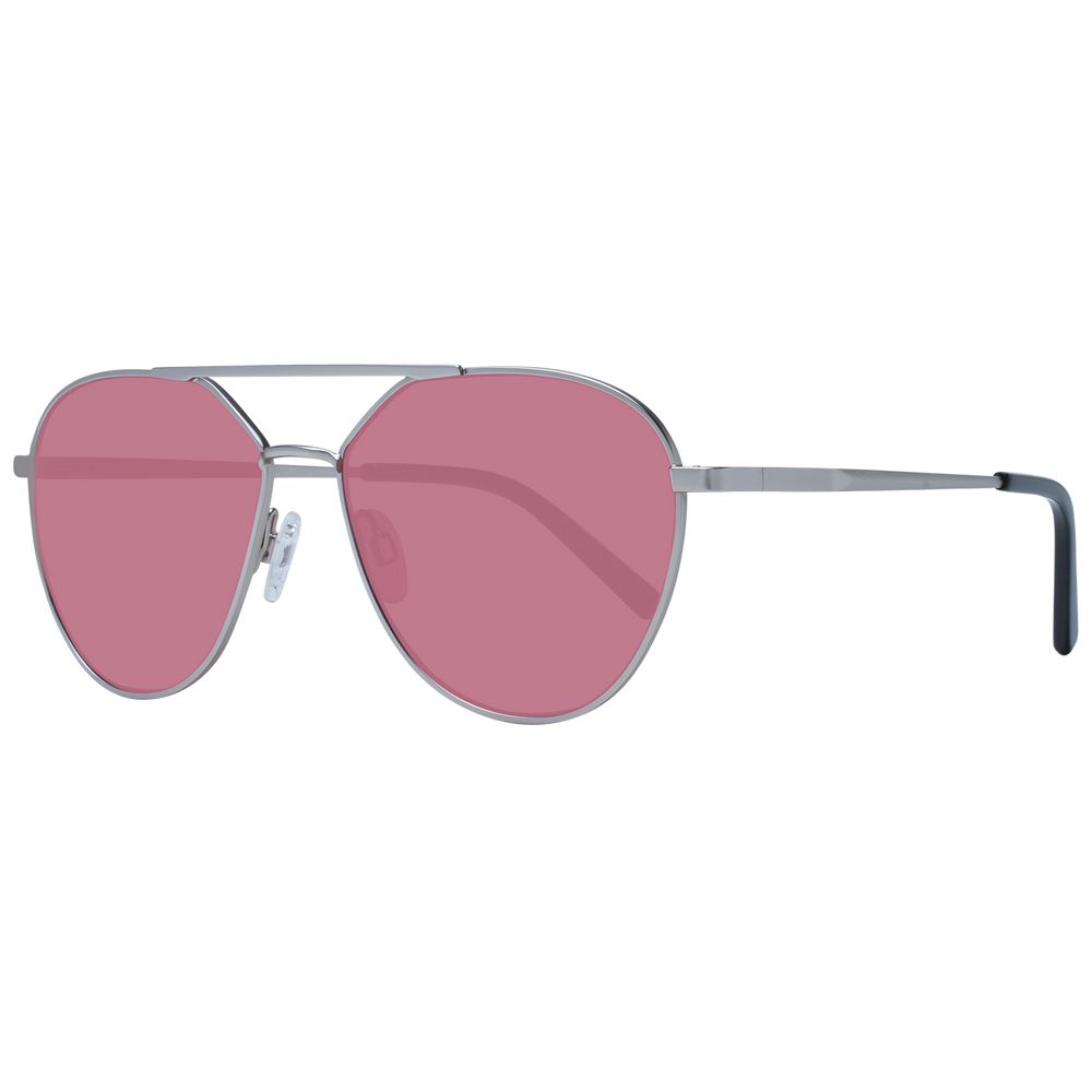 Silver Metal Sunglasses - ventzia