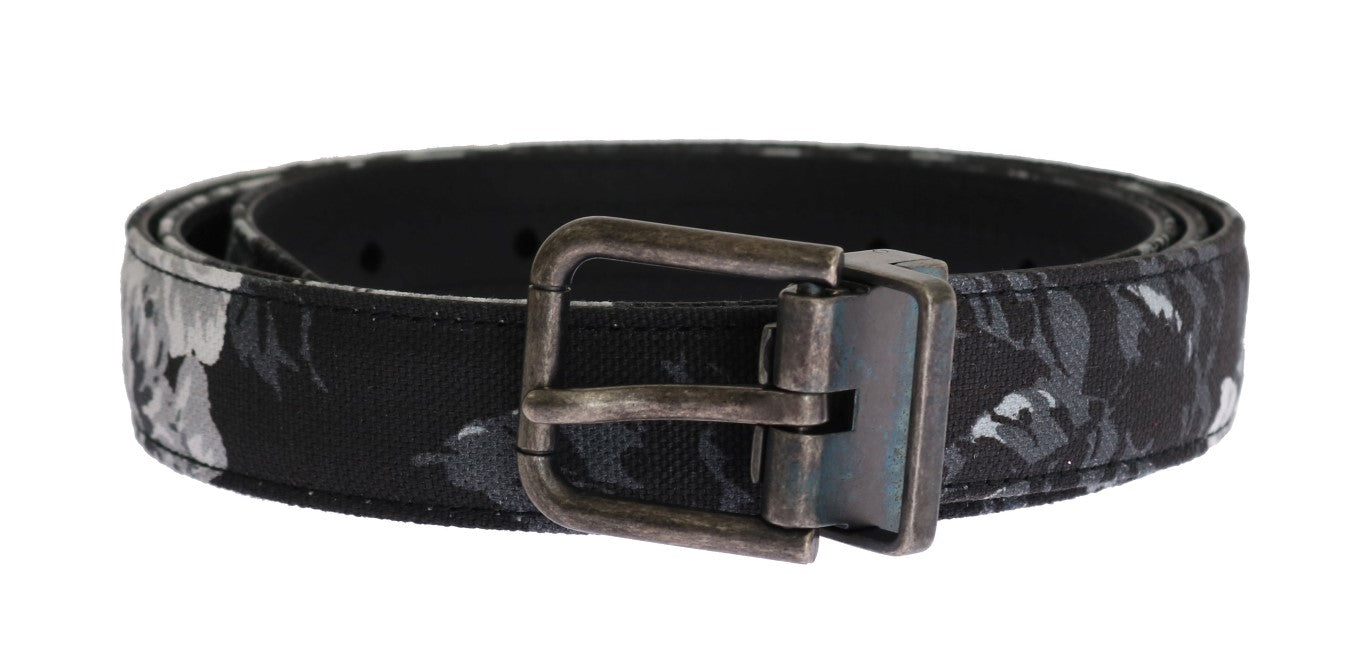 Elegant Floral Patterned Men's Luxury Belt - ventzia