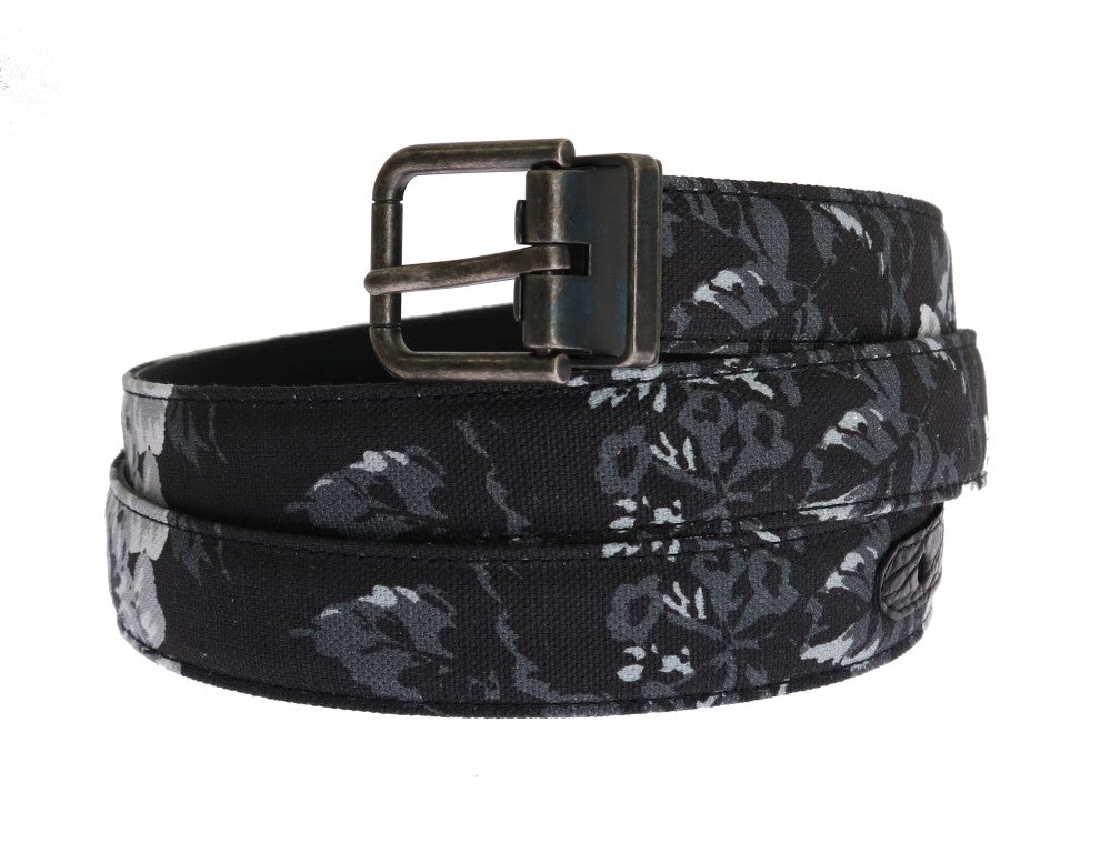 Elegant Floral Patterned Men's Luxury Belt - ventzia
