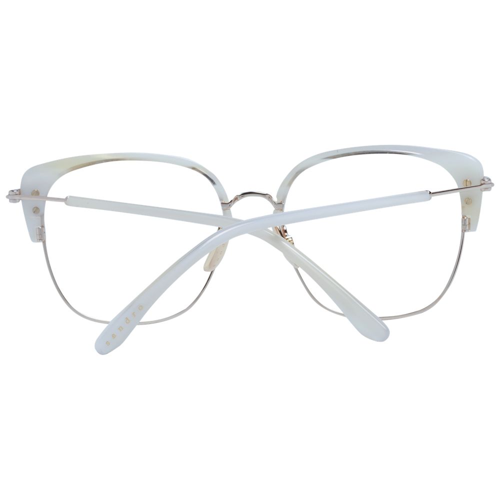 White Stainless Steel Glasses (Frames) - ventzia
