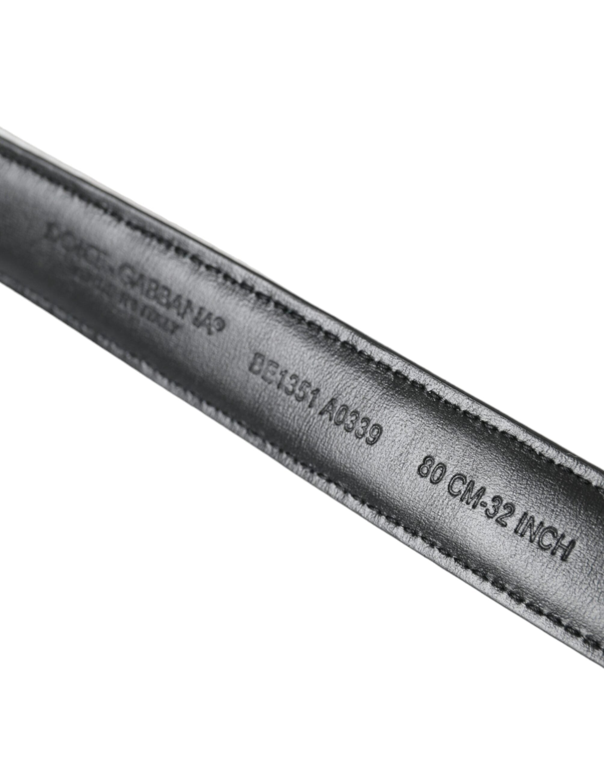 Black White Patchwork Gold Metal Buckle Belt - ventzia