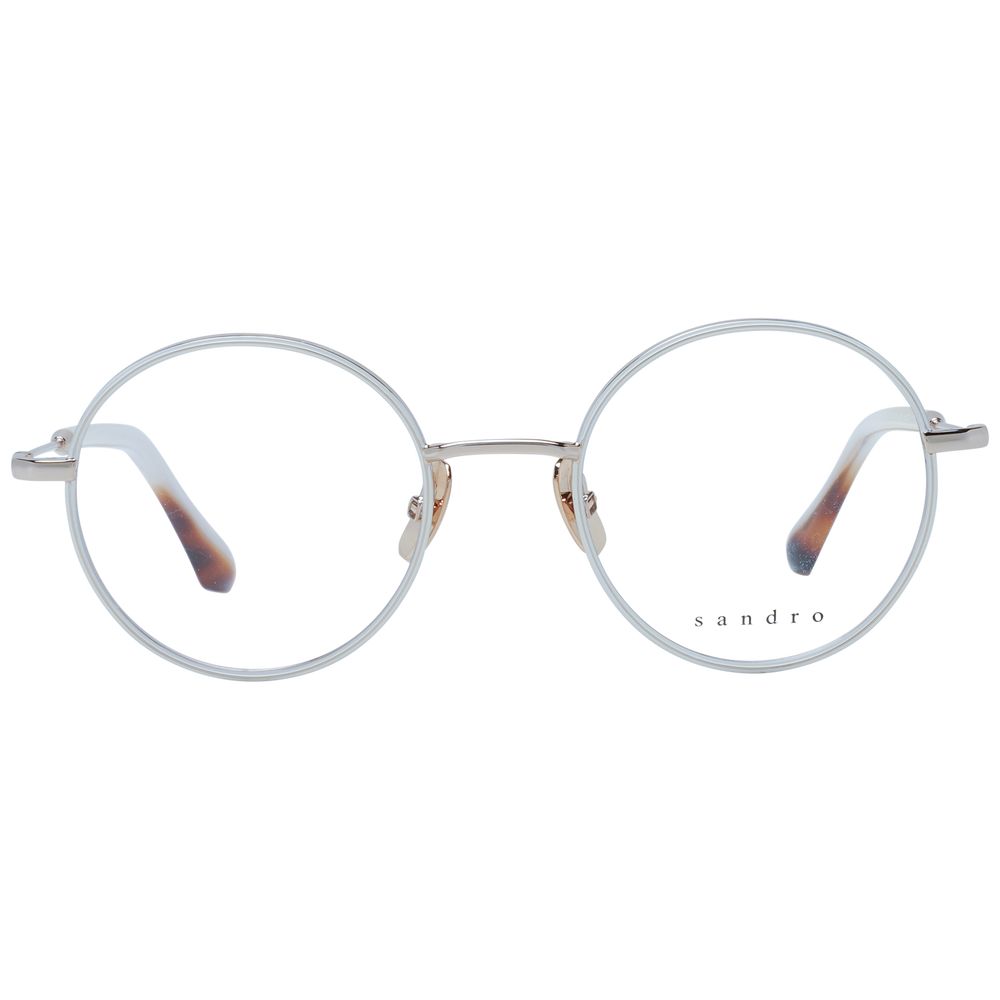 White Stainless Steel Glasses (Frames) - ventzia