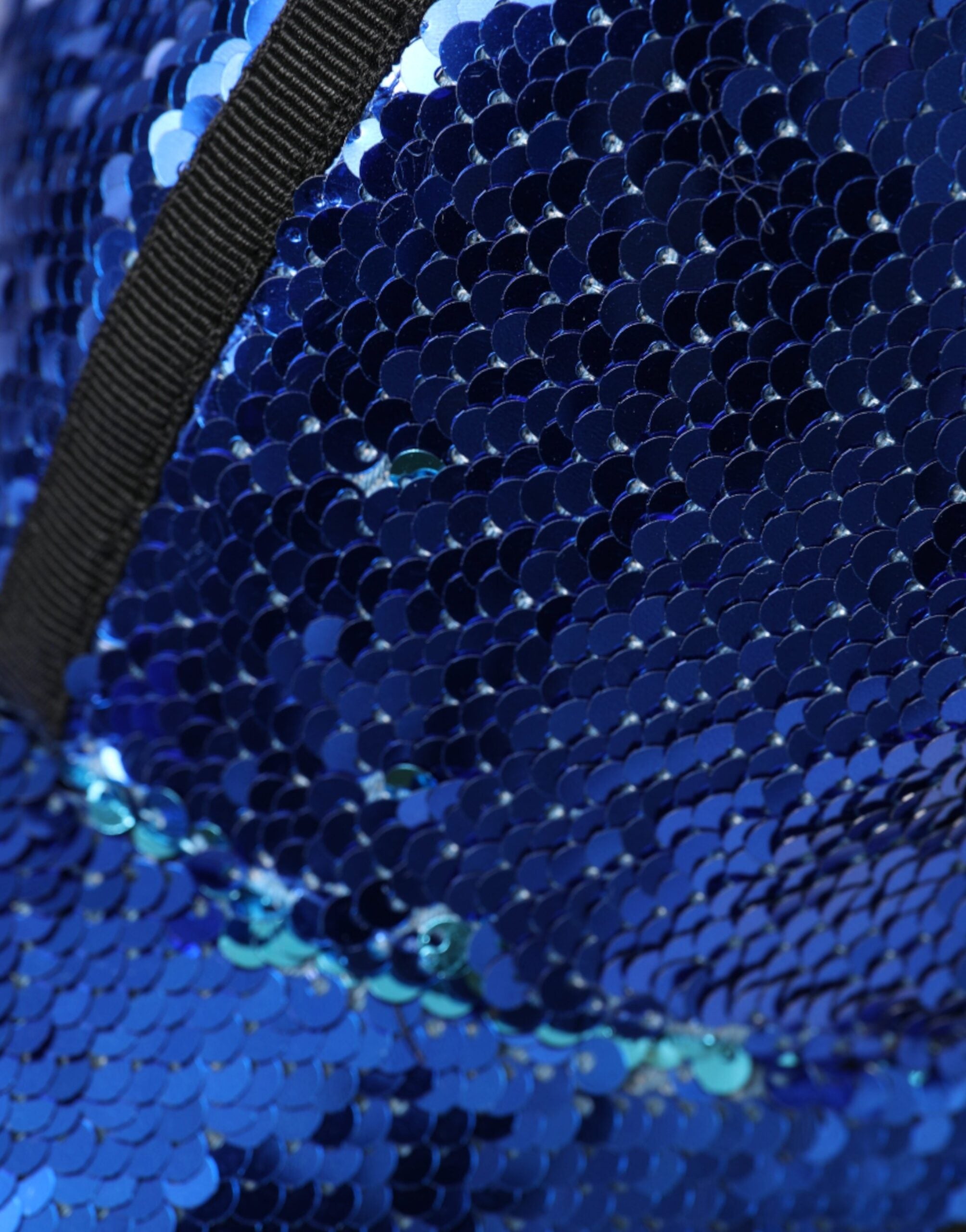 Royal Blue Sequin Baseball Hat Men - ventzia
