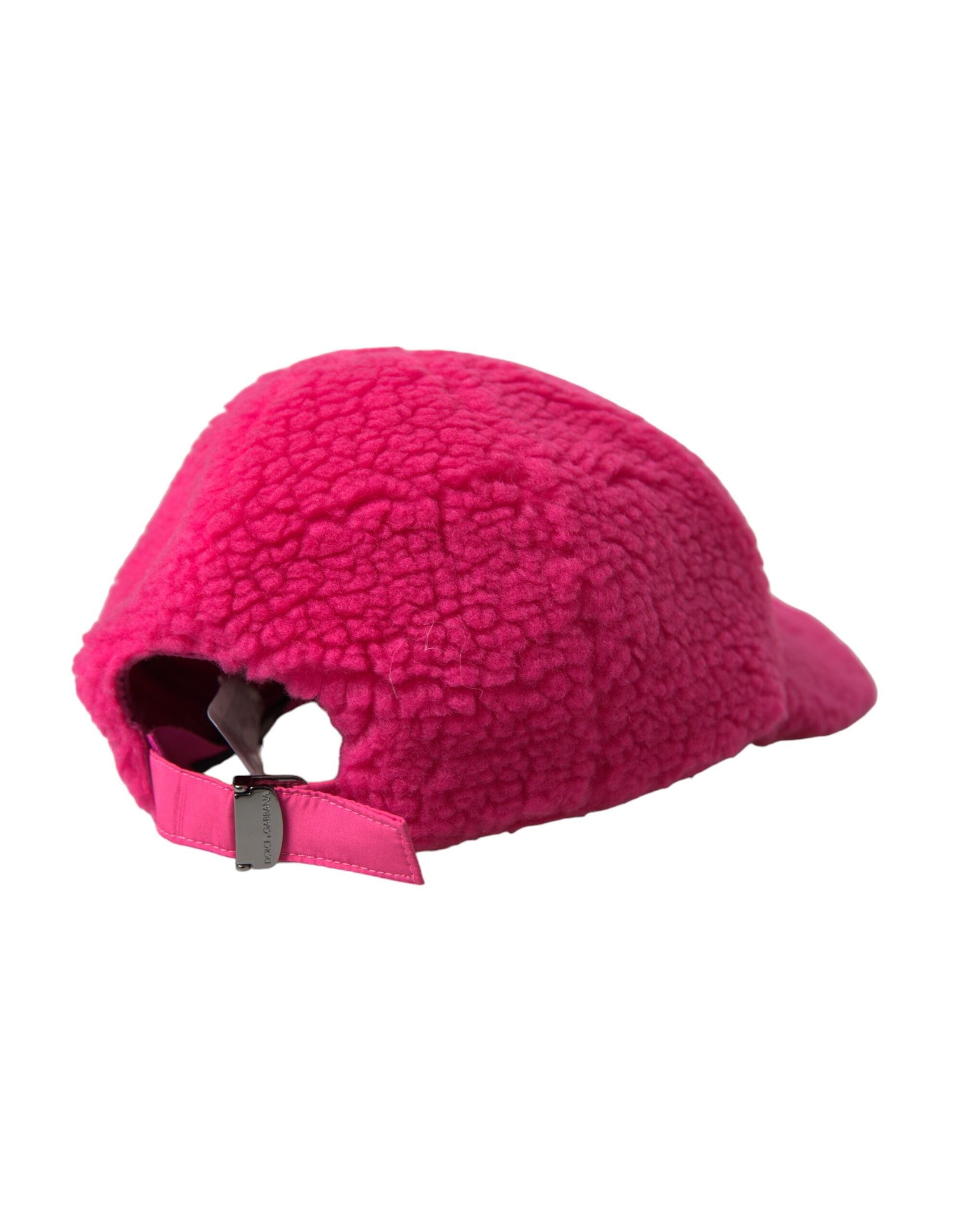 Pink Fleece Plush Baseball Hat Men - ventzia