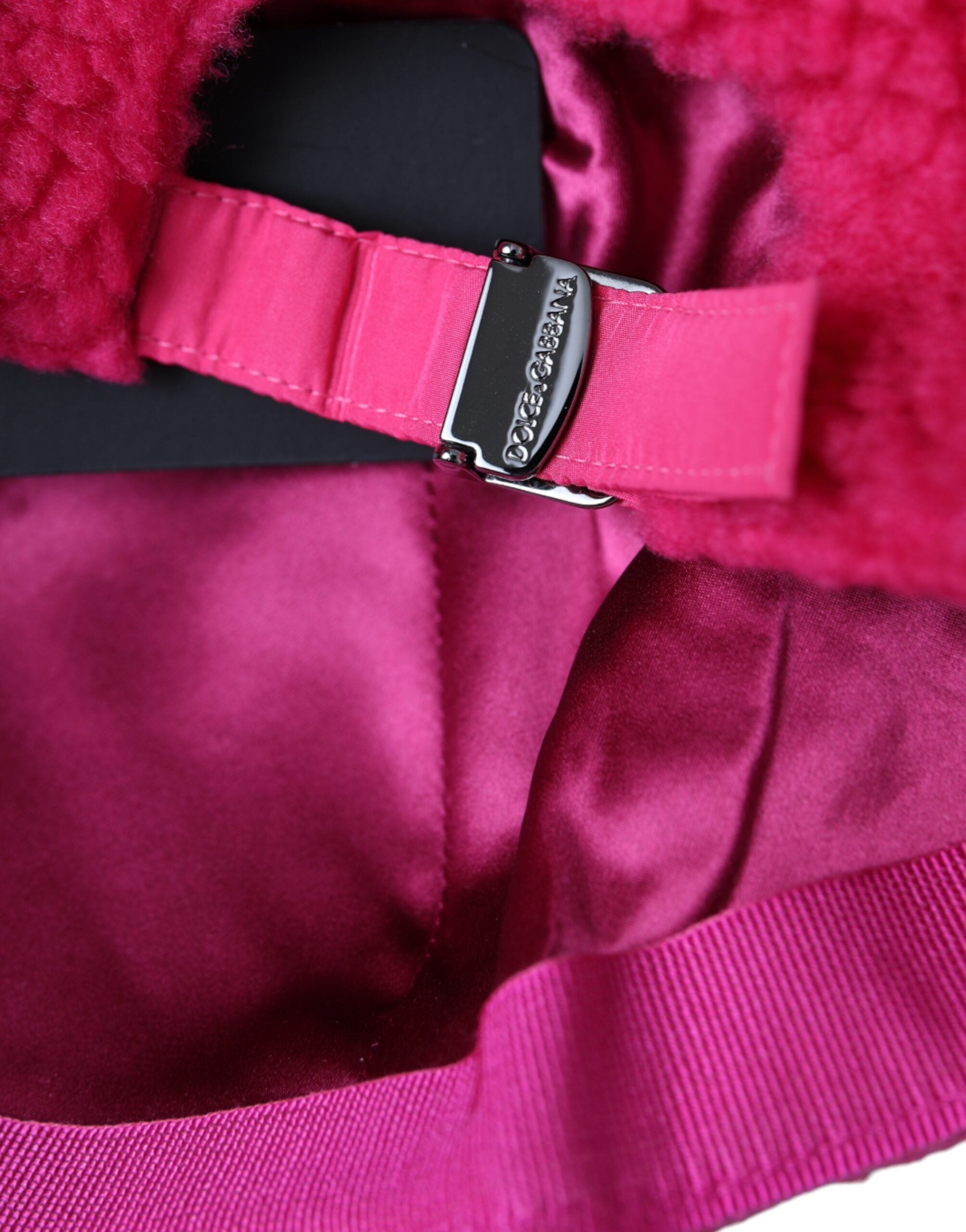 Pink Fleece Plush Baseball Hat Men - ventzia
