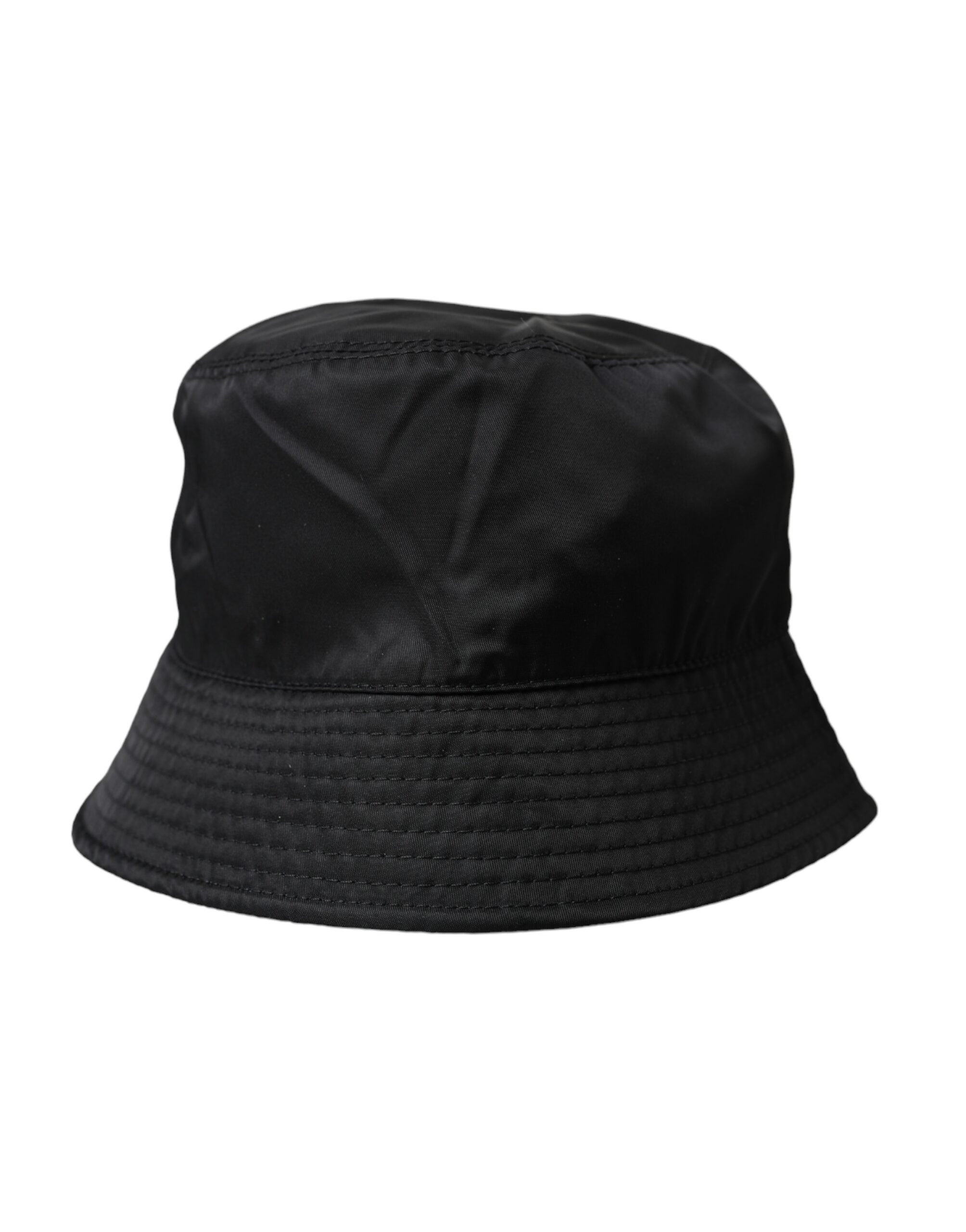 Black Wide Brim Cap Bucket Hat Men - ventzia