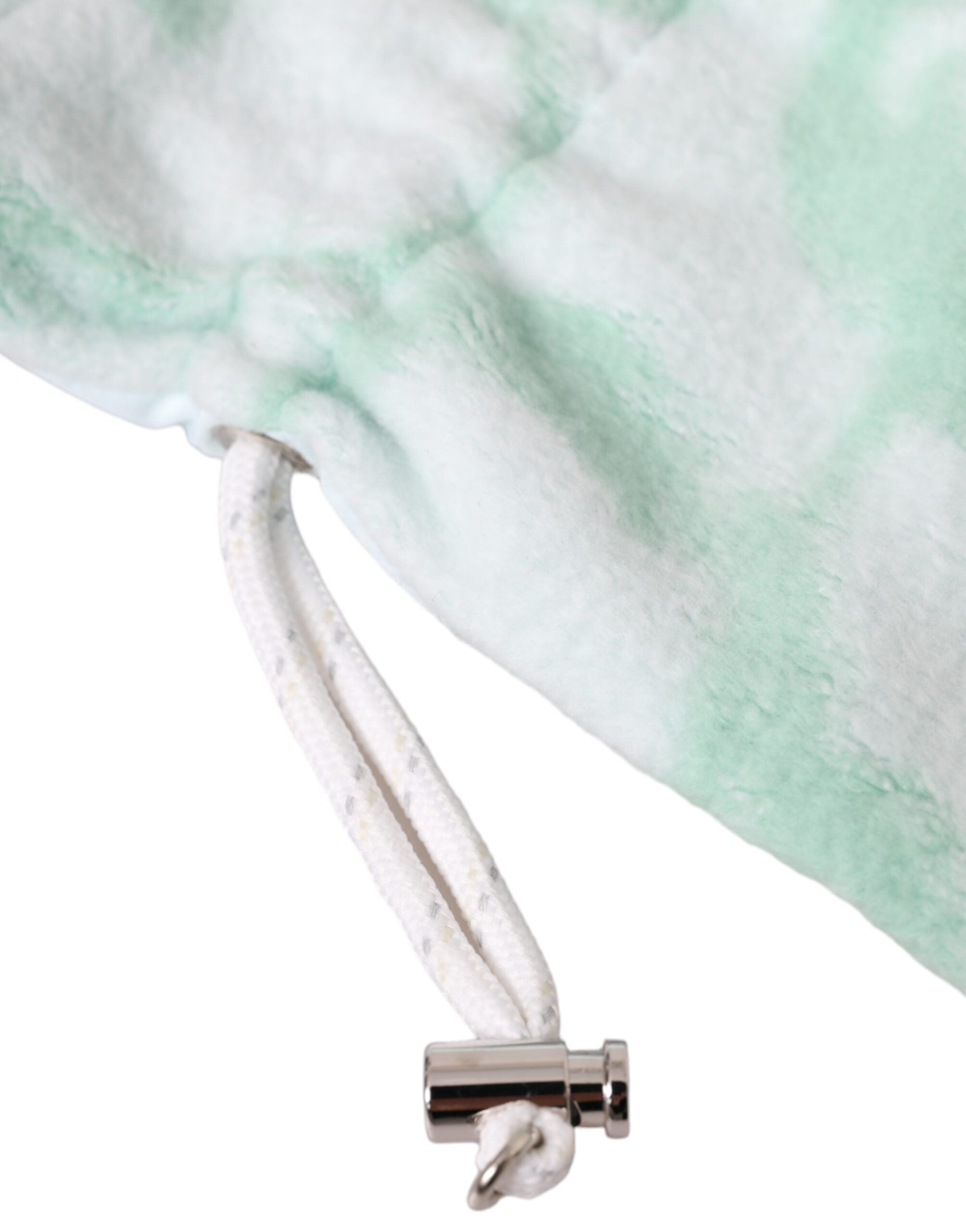 White Nylon Fleece Wrist Length Mitten Gloves - ventzia