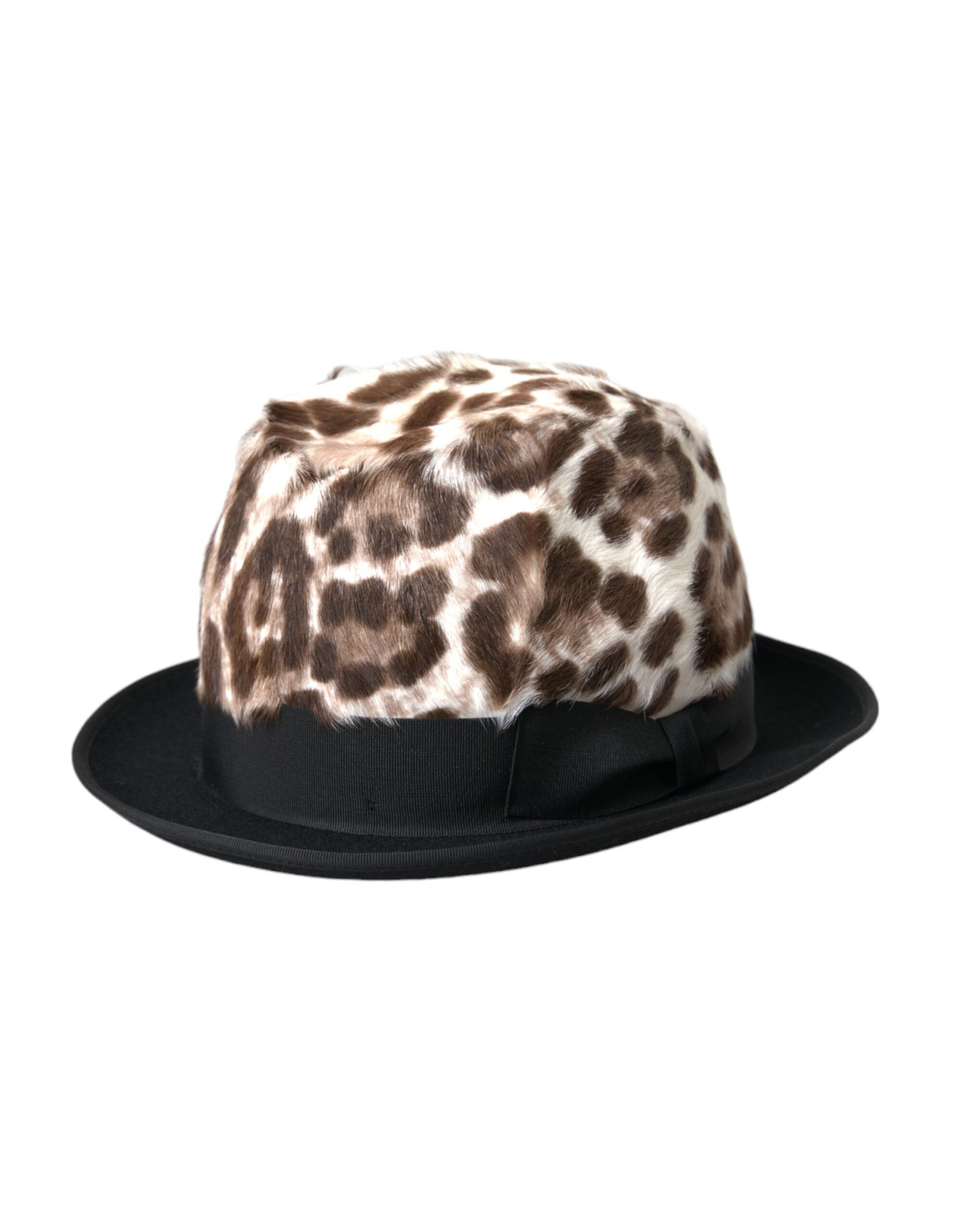 Multicolor Leopard Women Fedora Hat - ventzia