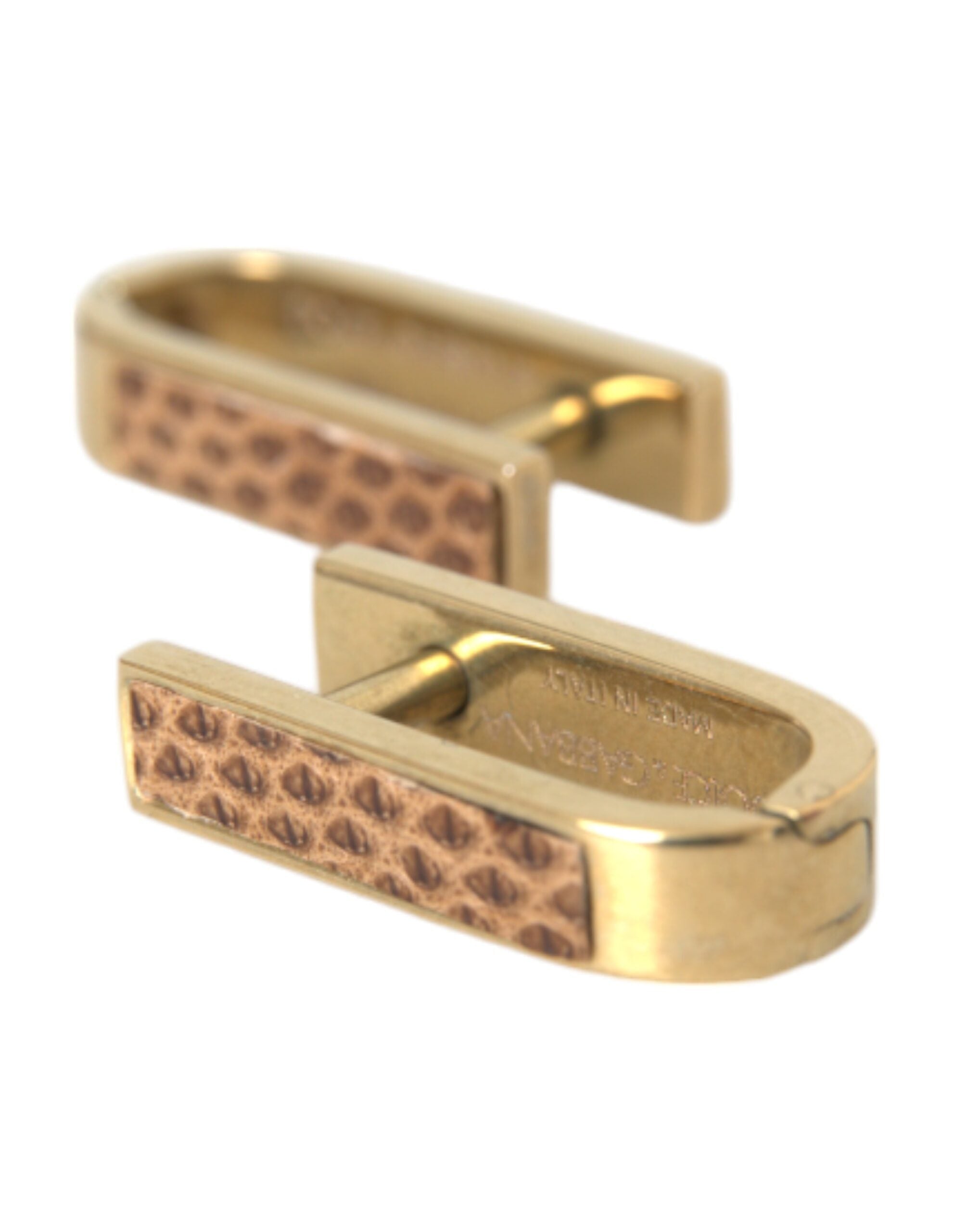 Gold Plated Metal Brass Pin Men Cufflinks - ventzia