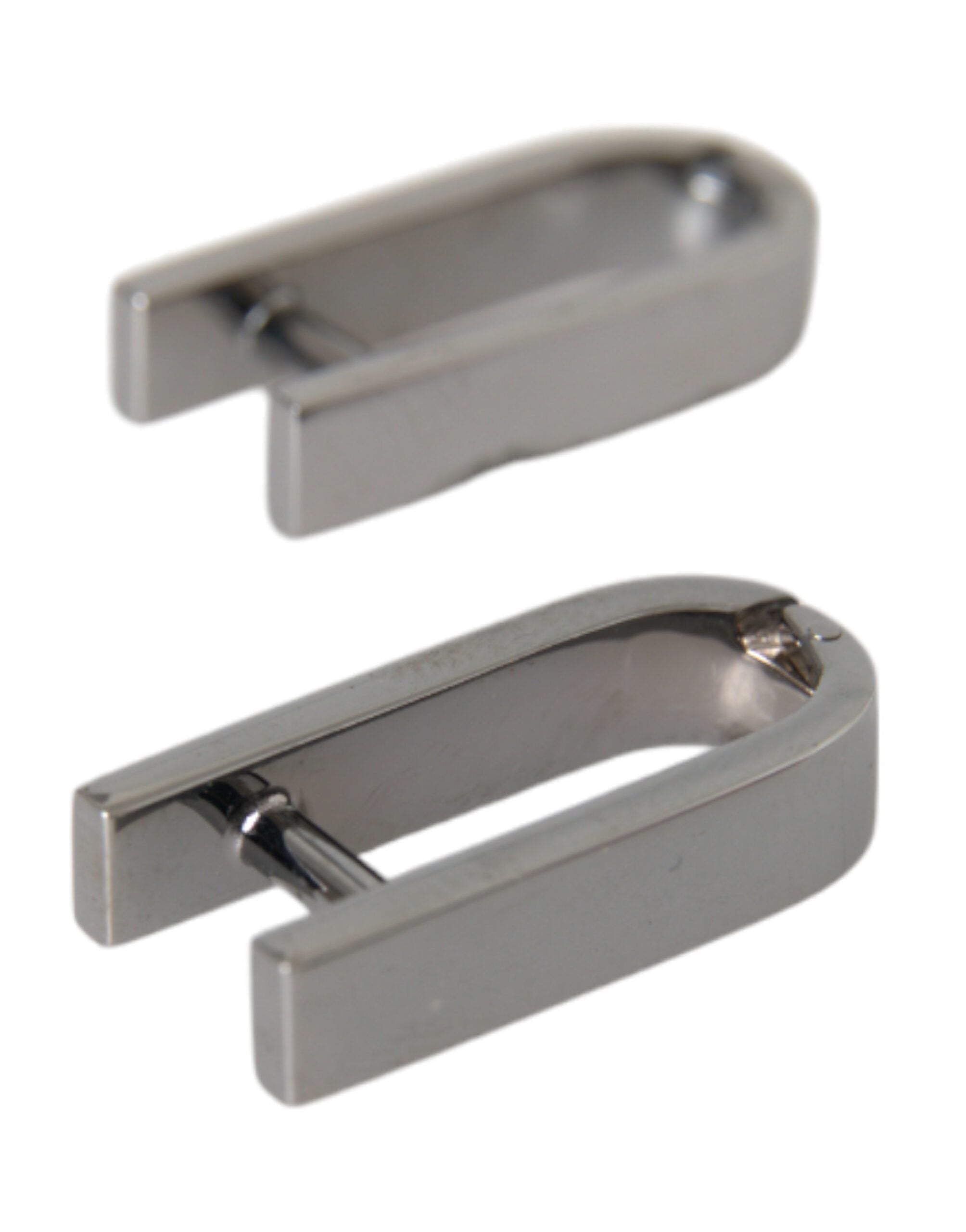 Silver Plated Metal Brass Pin Men Cufflinks - ventzia
