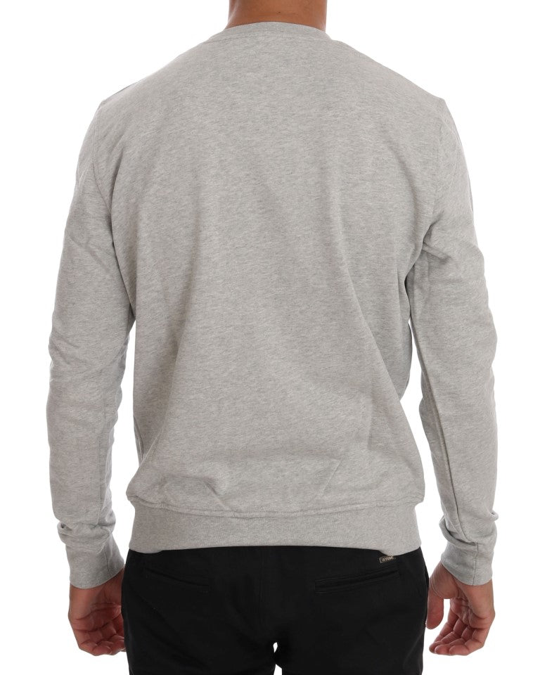 Chic Morellosaurs Crewneck Cotton Sweater - ventzia
