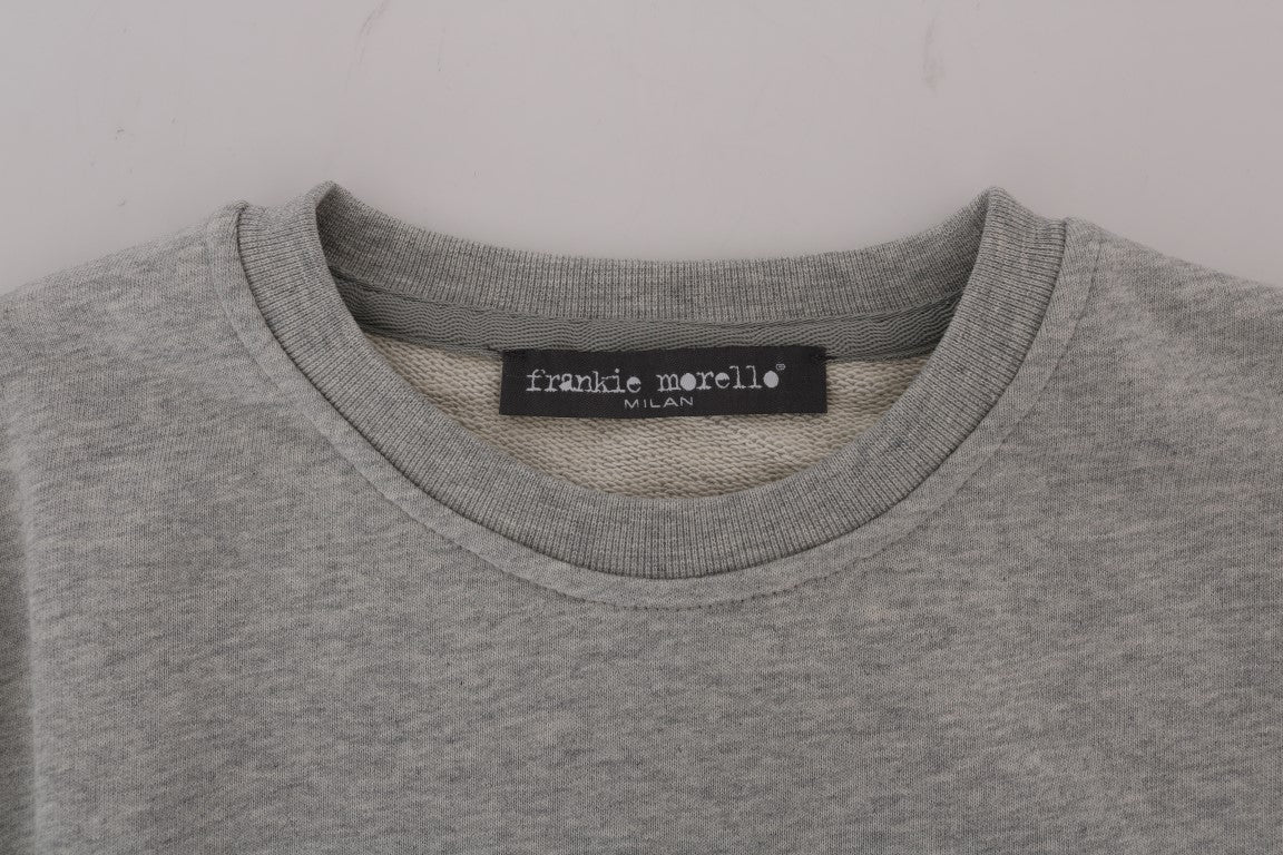 Chic Morellosaurs Crewneck Cotton Sweater - ventzia