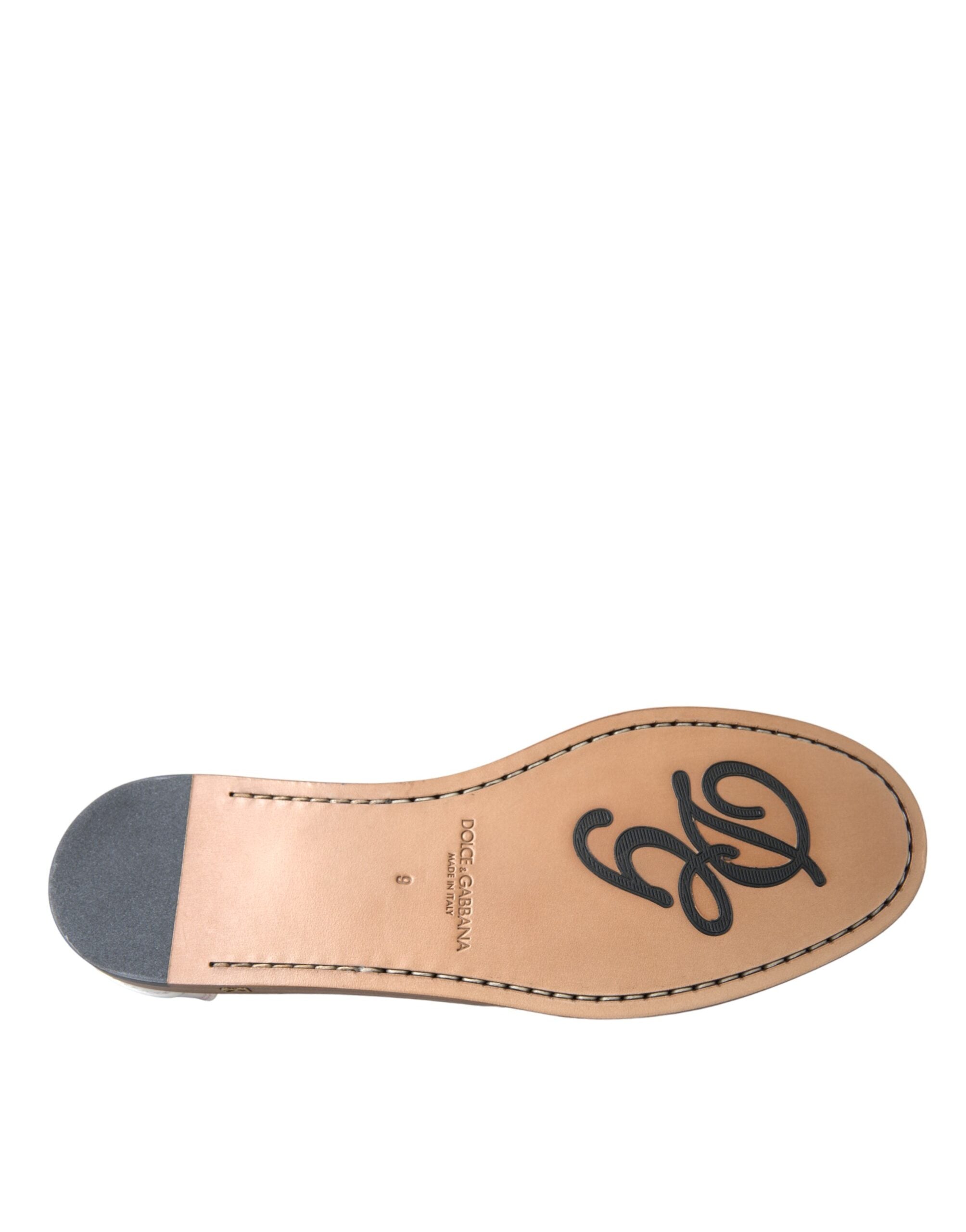 White Leather Slip On Mocassin Loafers Shoes - ventzia