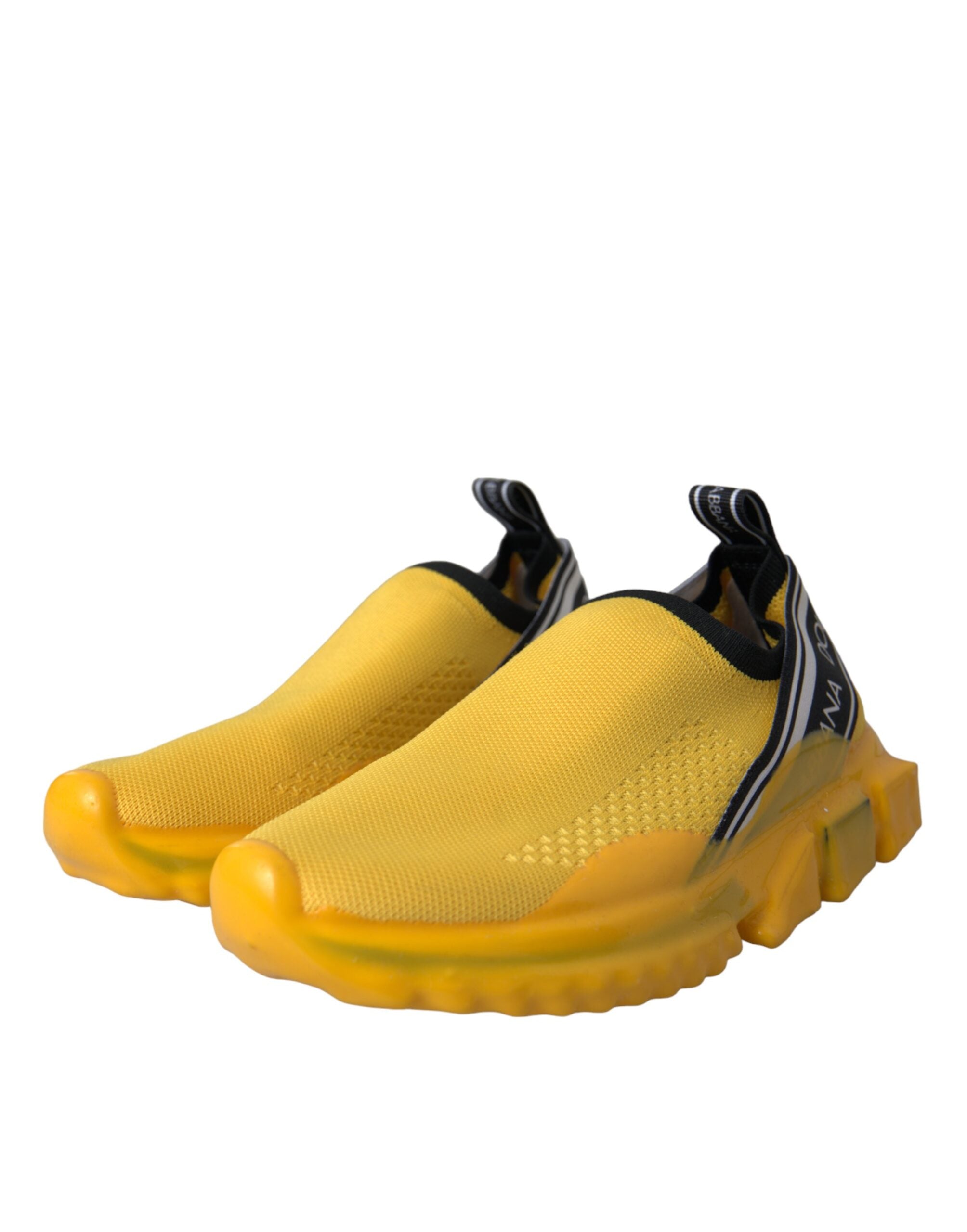 Yellow Sorrento Slip On Sneakers Women Shoes - ventzia