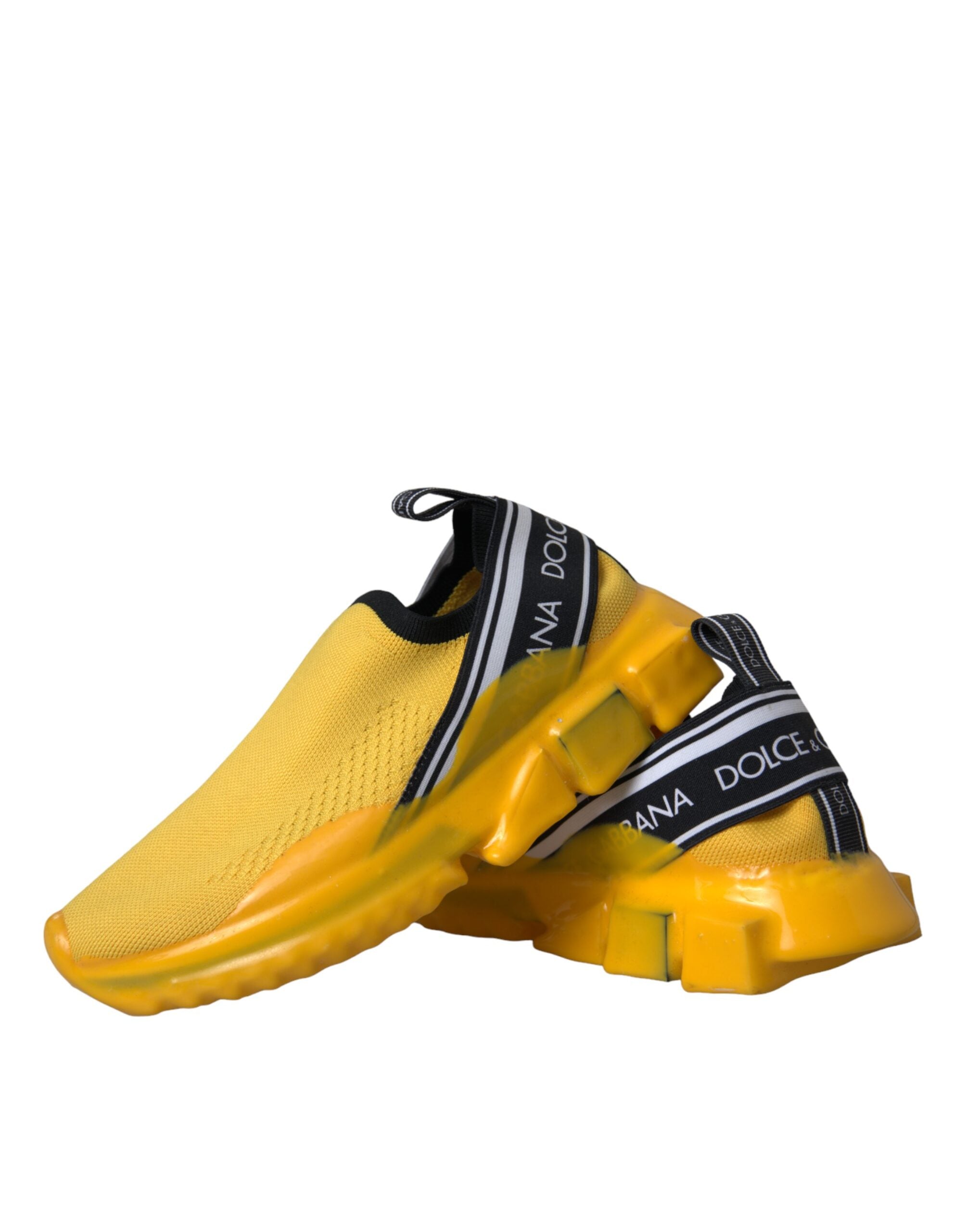 Yellow Sorrento Slip On Sneakers Women Shoes - ventzia
