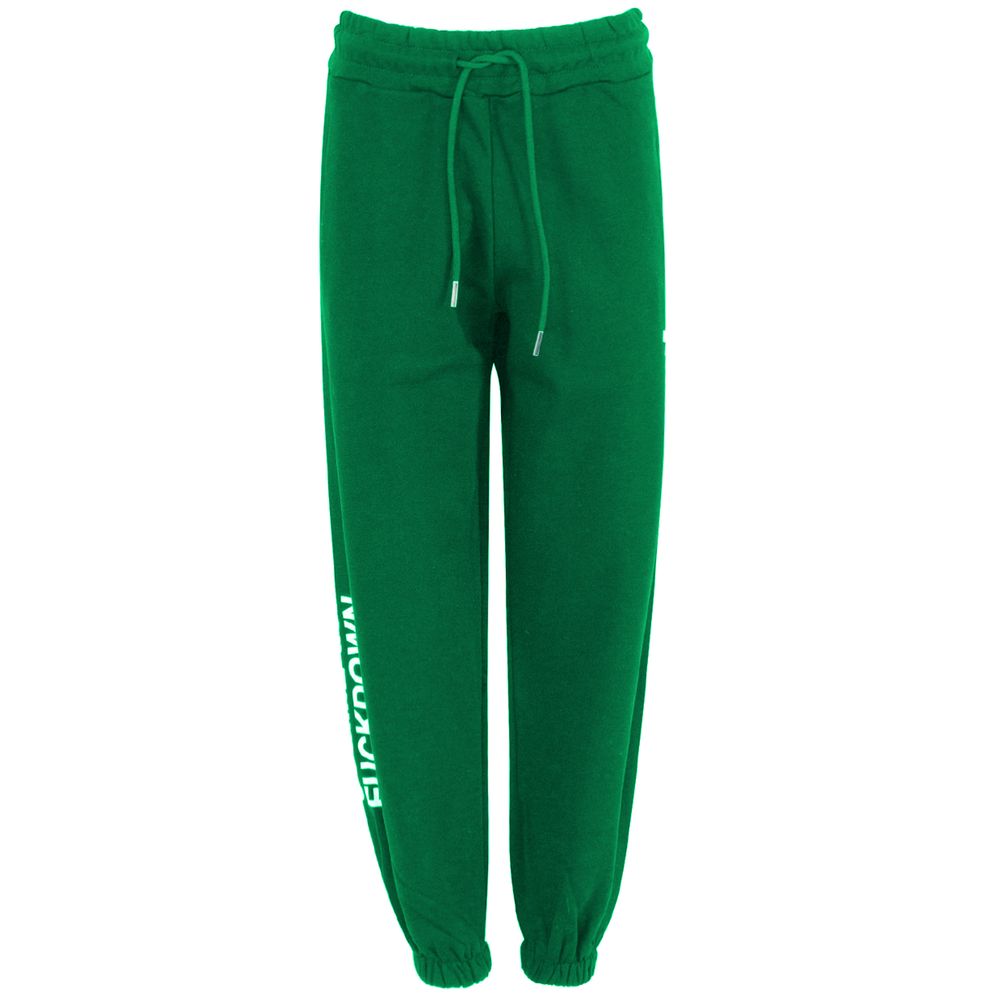 Green Cotton Jeans & Pant - ventzia