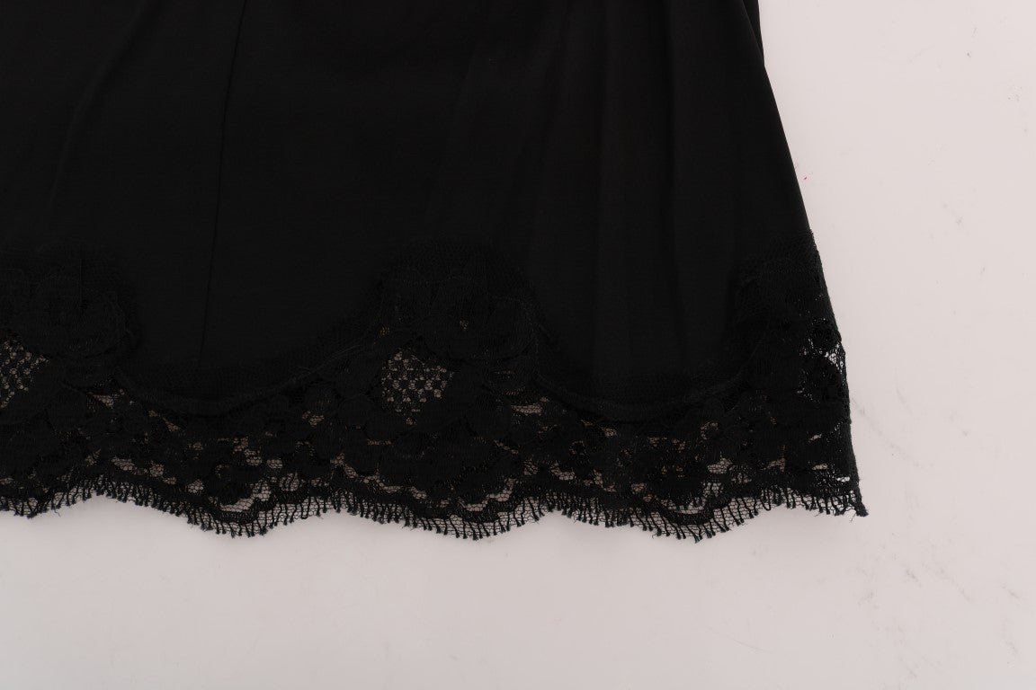 Elegant Floral Lace A-Line Mini Skirt - ventzia