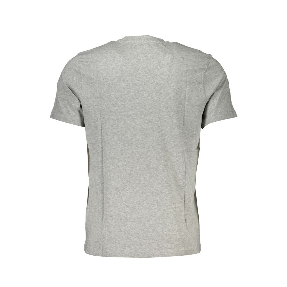 Gray Cotton T-Shirt - ventzia