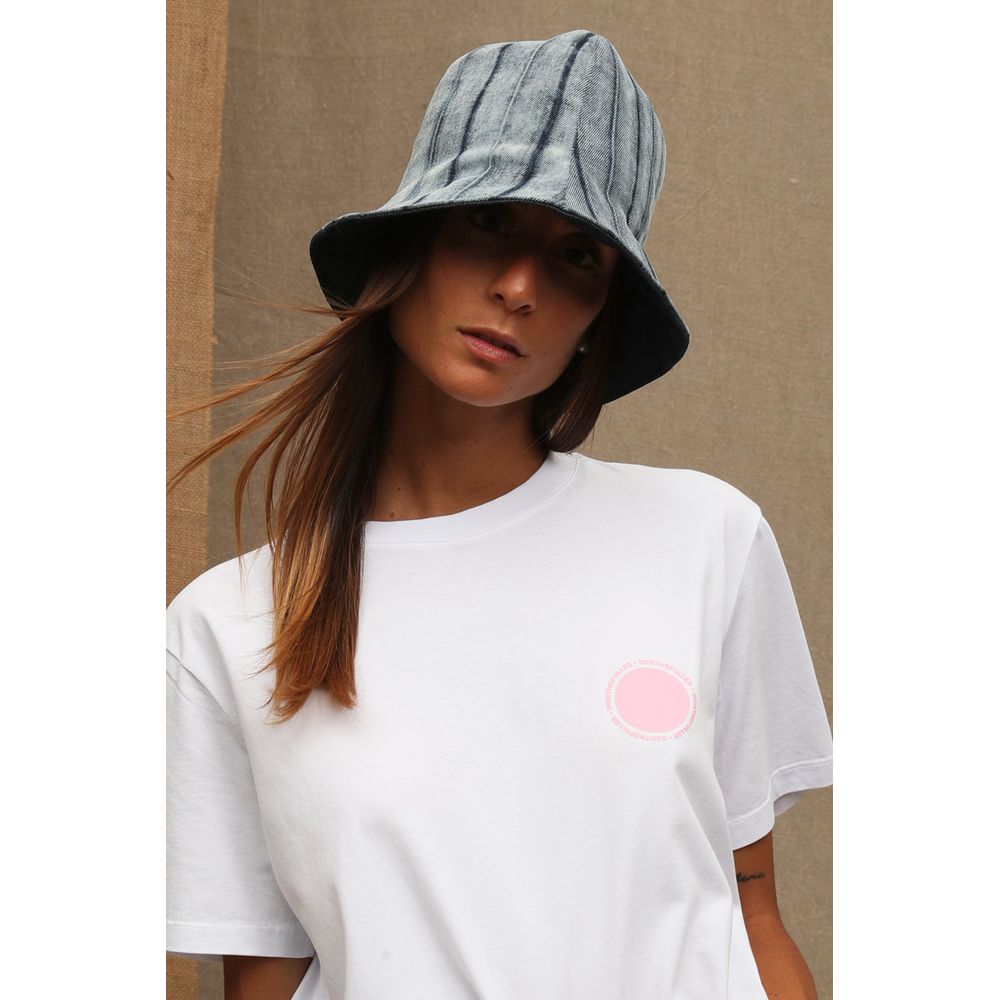 White Cotton Women T-Shirt - ventzia