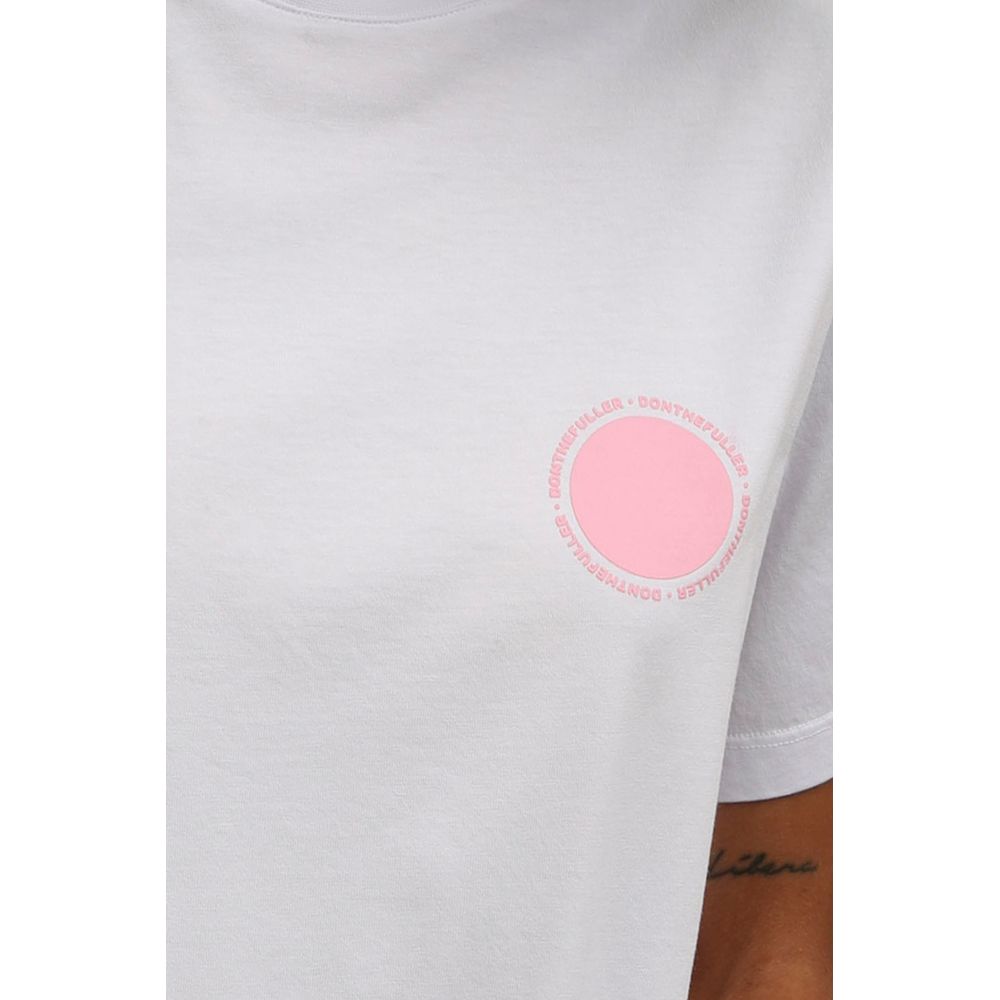 White Cotton Women T-Shirt - ventzia