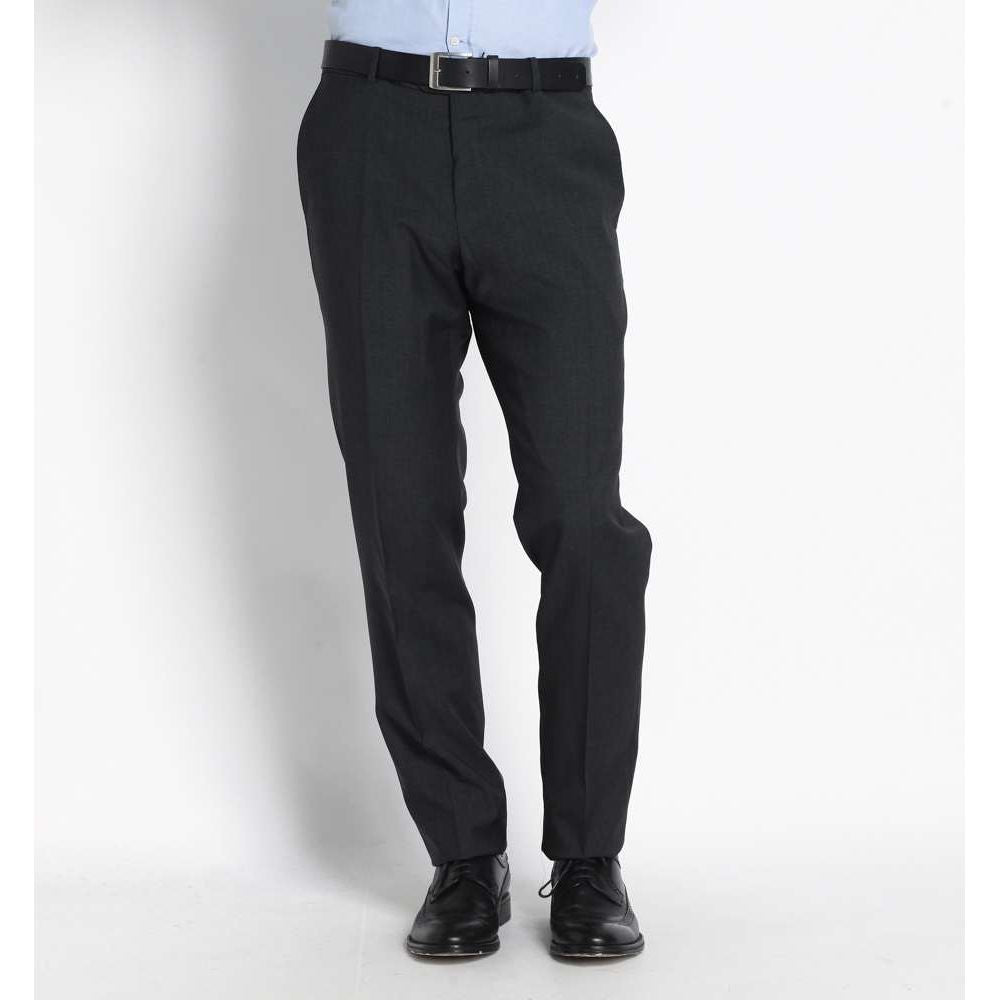 Gray Wool Men Pant - ventzia