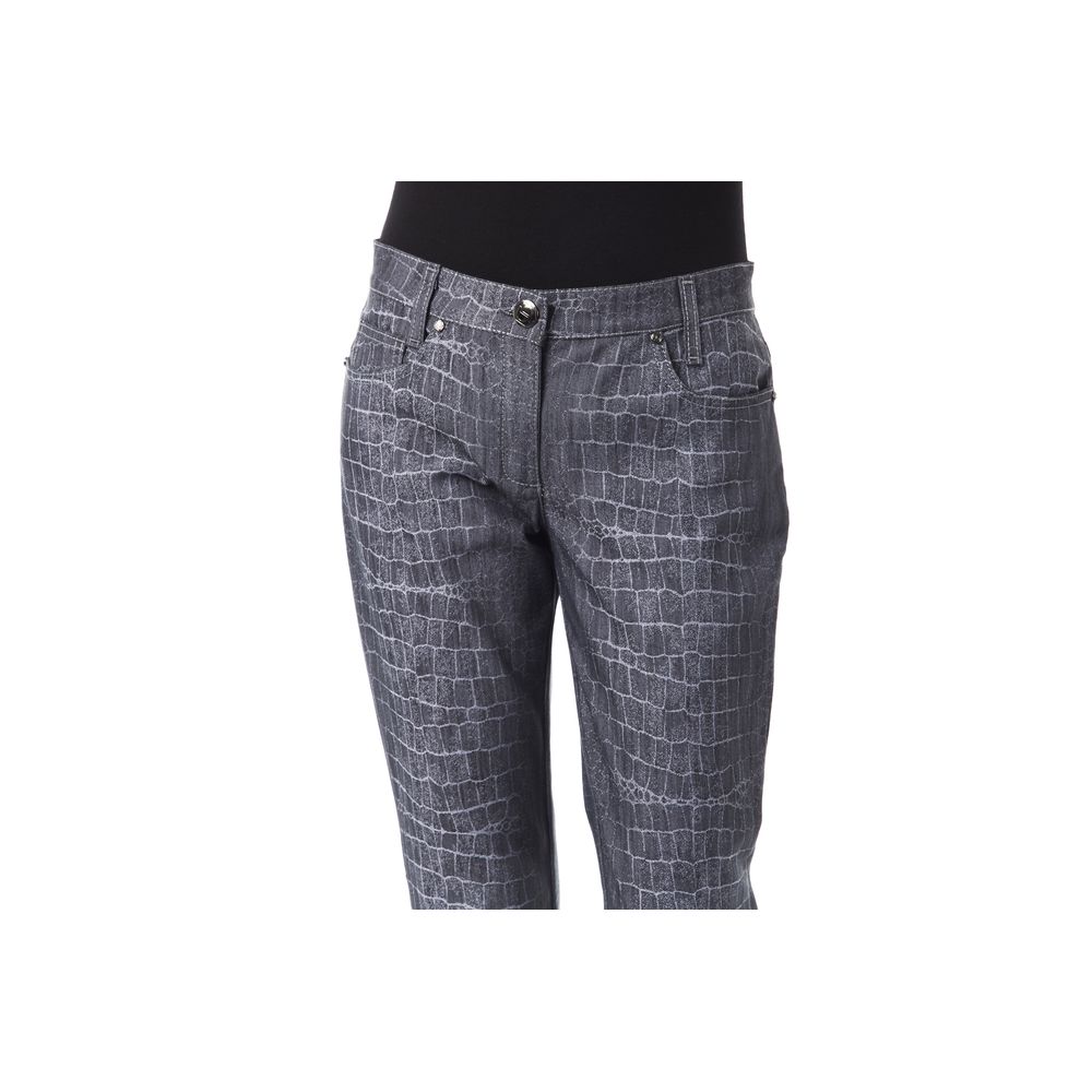 Black Viscose Women Pants - ventzia