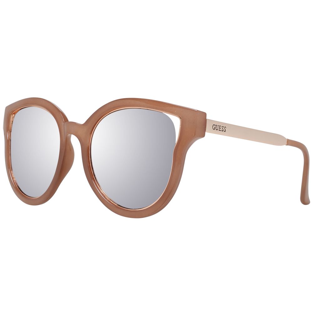 Brown Metal & Plastic Sunglasses - ventzia