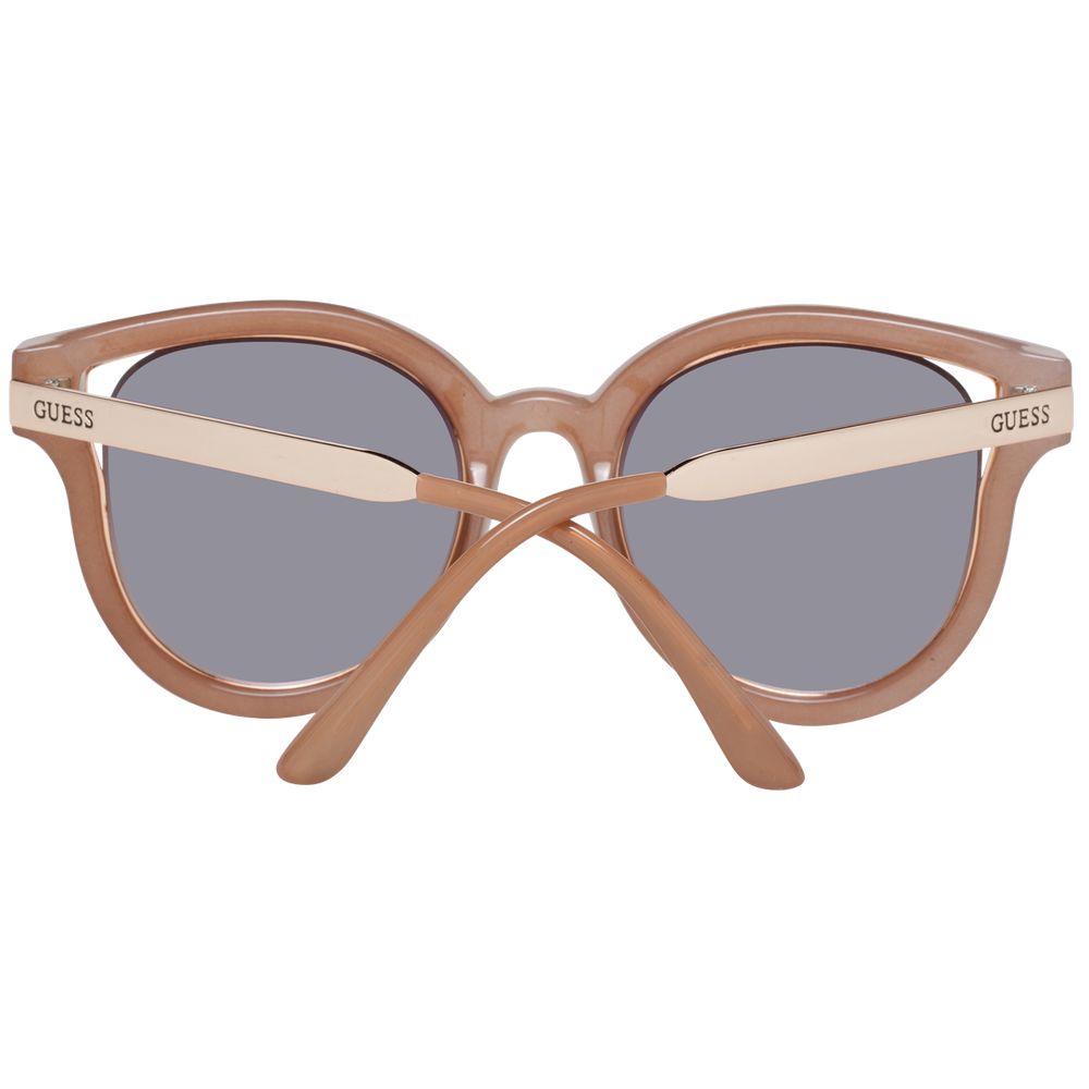 Brown Metal & Plastic Sunglasses - ventzia
