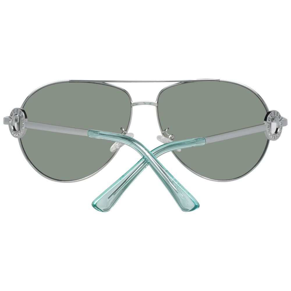 Silver Metal Sunglasses - ventzia