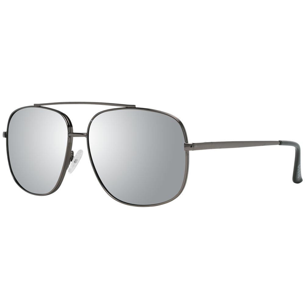 Gray Metal Sunglasses - ventzia