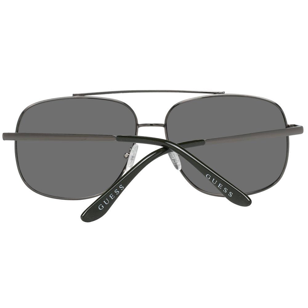 Gray Metal Sunglasses - ventzia