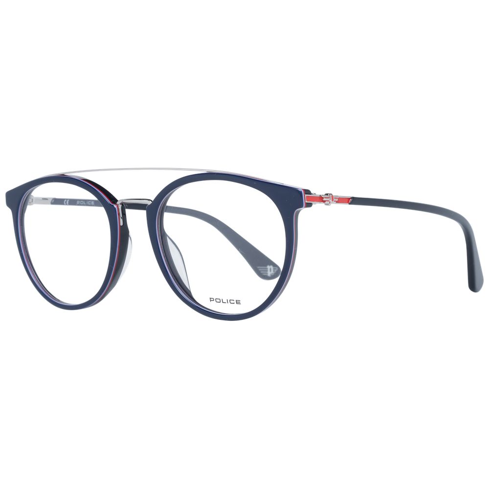 Blue Metal & Plastic Glasses (Frames) - ventzia