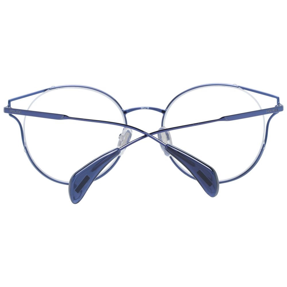 Blue Metal & Plastic Glasses (Frames) - ventzia