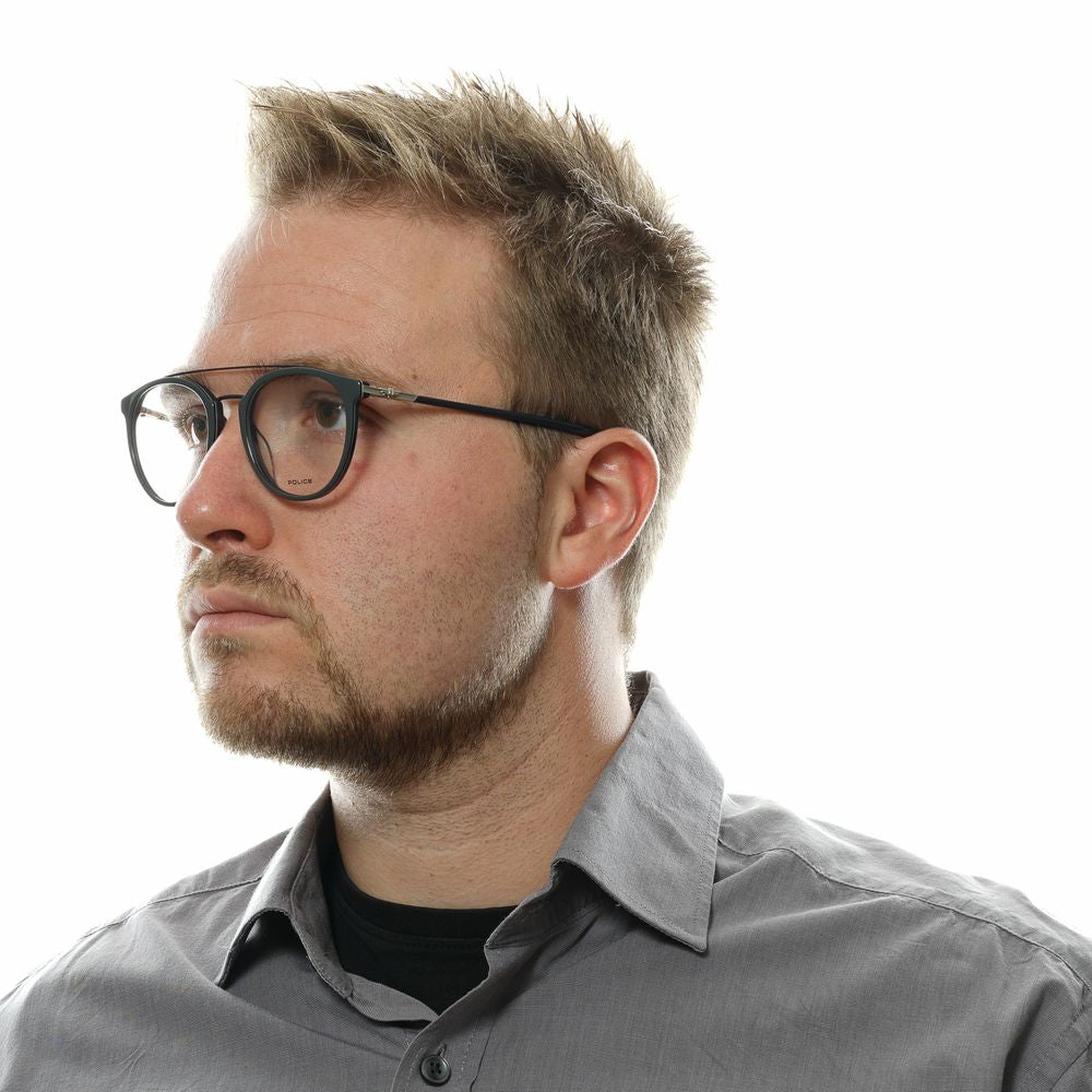 Gray Metal & Plastic Glasses (Frames) - ventzia