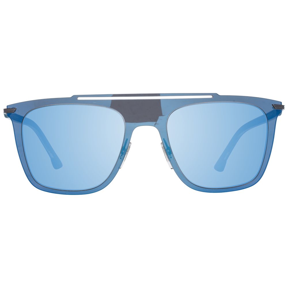 Blue Metal & Plastic Sunglasses - ventzia