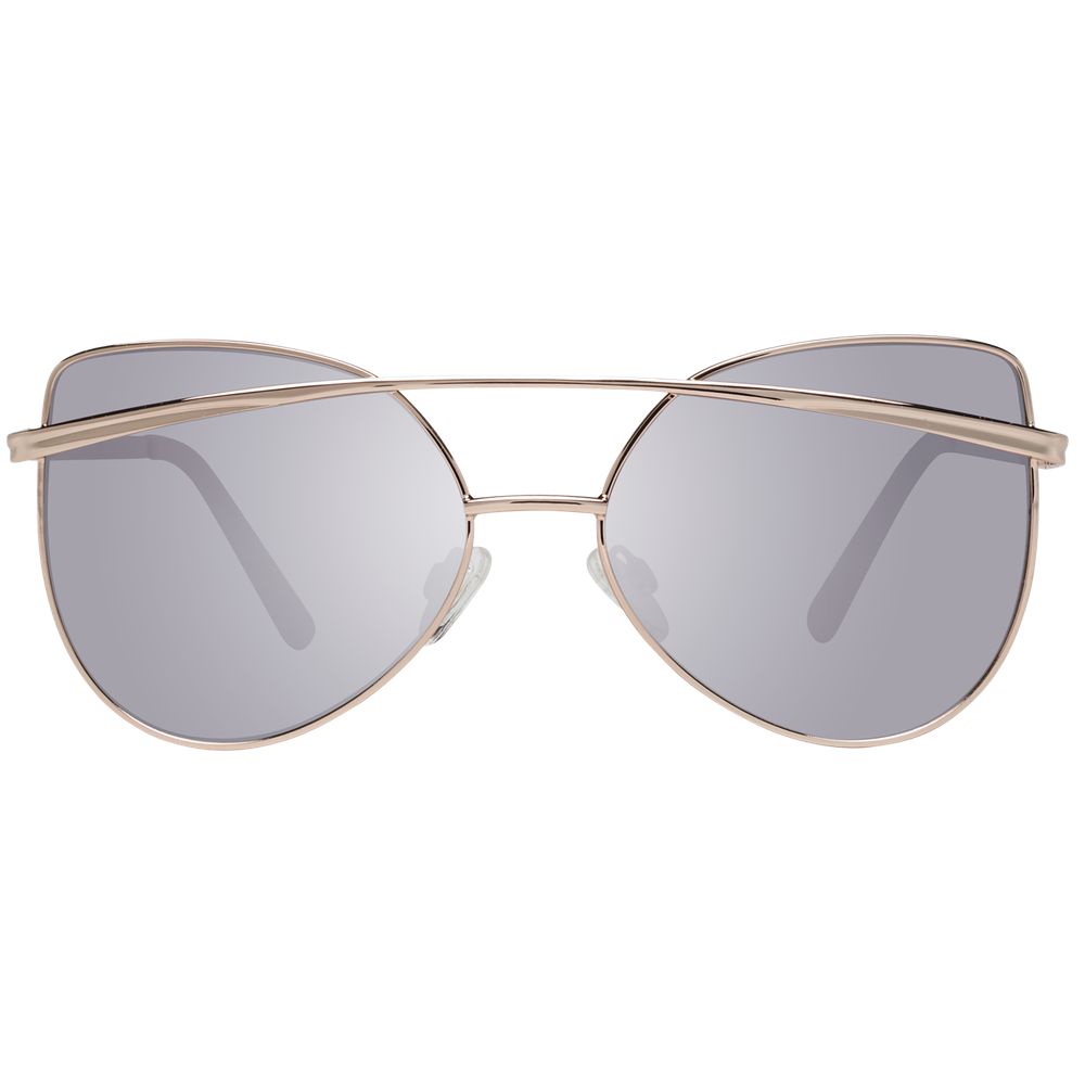 Rose Gold Metal Sunglasses - ventzia