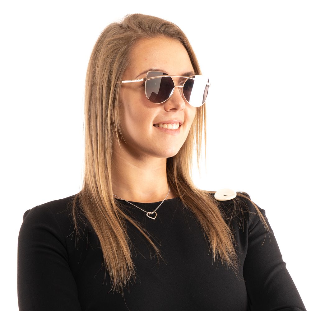 Rose Gold Metal Sunglasses - ventzia