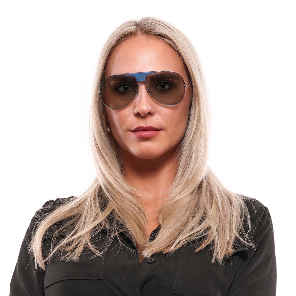 Blue Plastic Sunglasses - ventzia