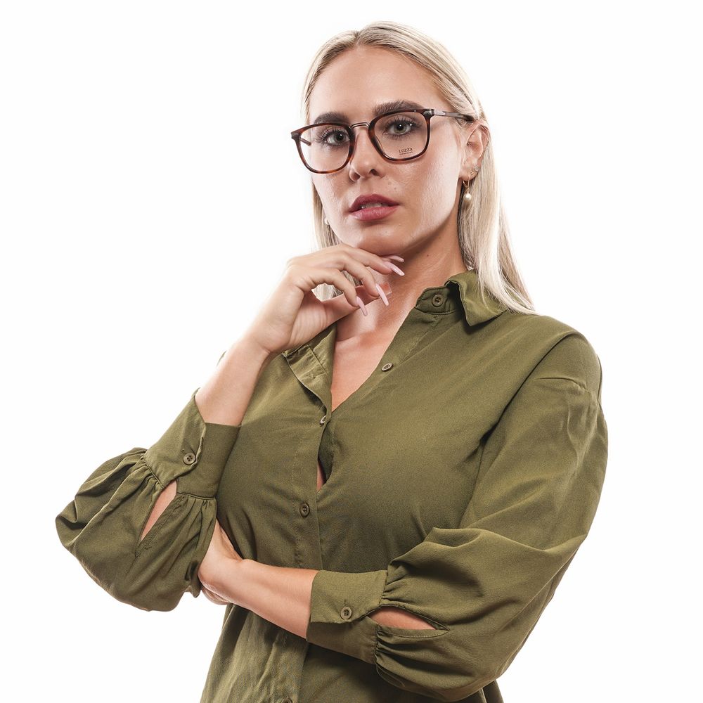 Brown Unisex Glasses Frame - ventzia