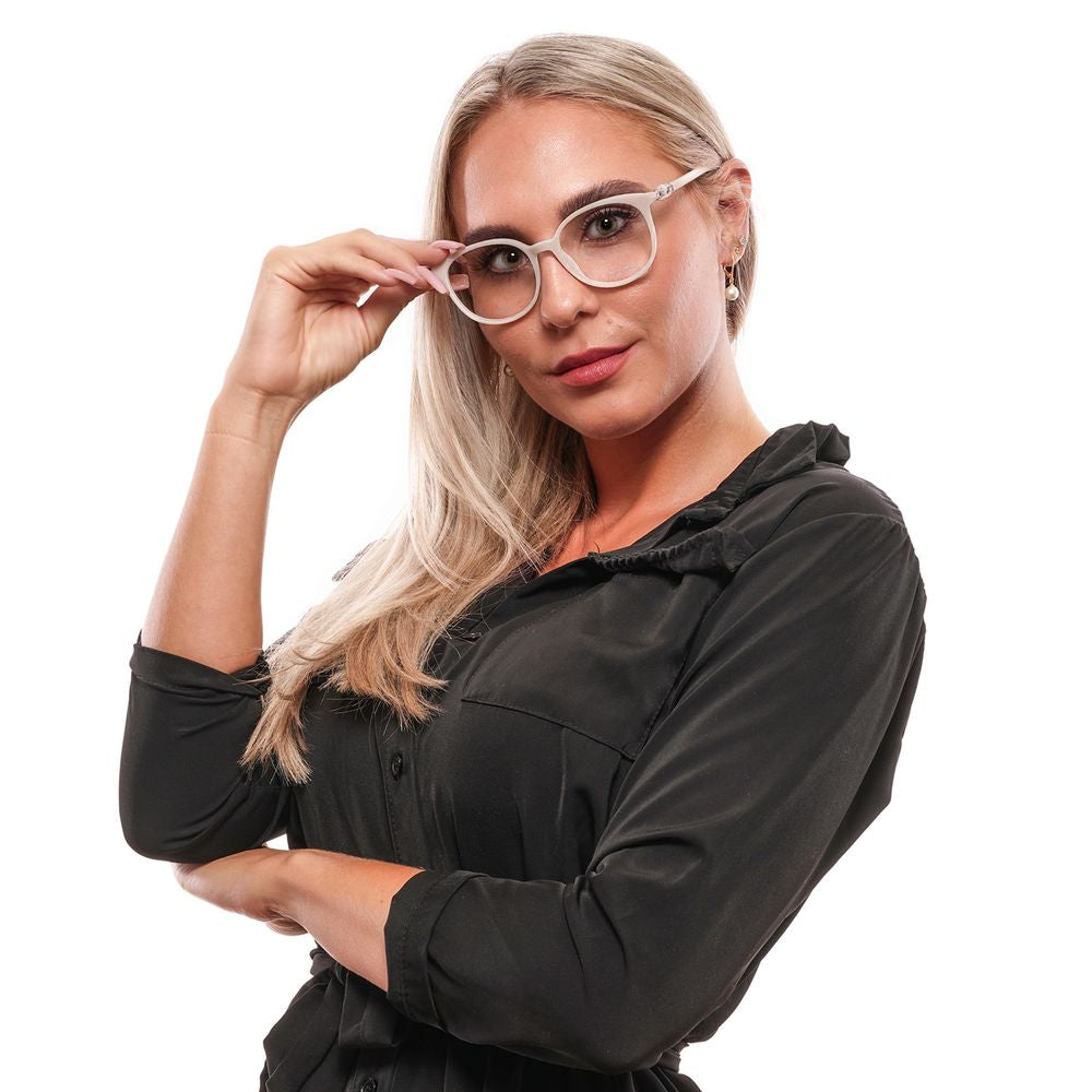 White Plastic Glasses (Frames) - ventzia