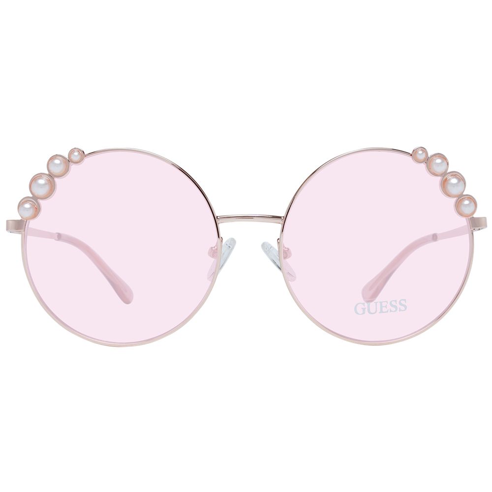 Rose Gold Metal Sunglasses - ventzia