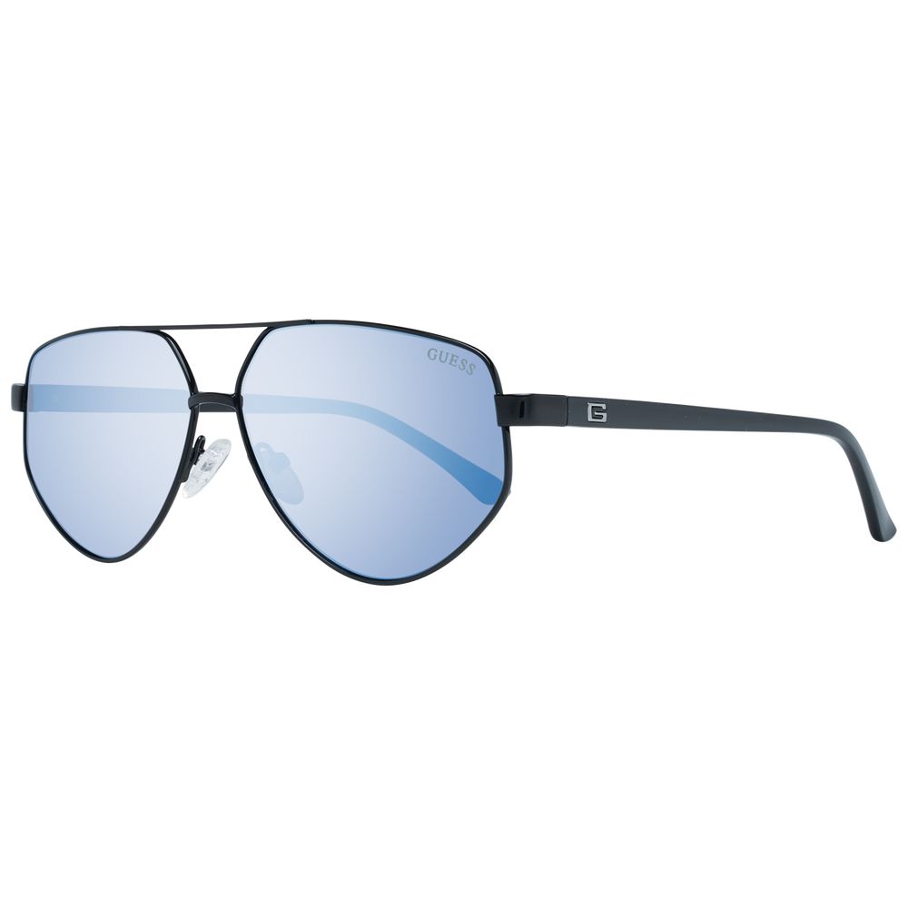 Black Metal & Plastic Sunglasses - ventzia