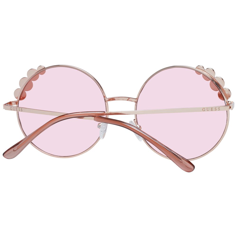 Rose Gold Metal Sunglasses - ventzia