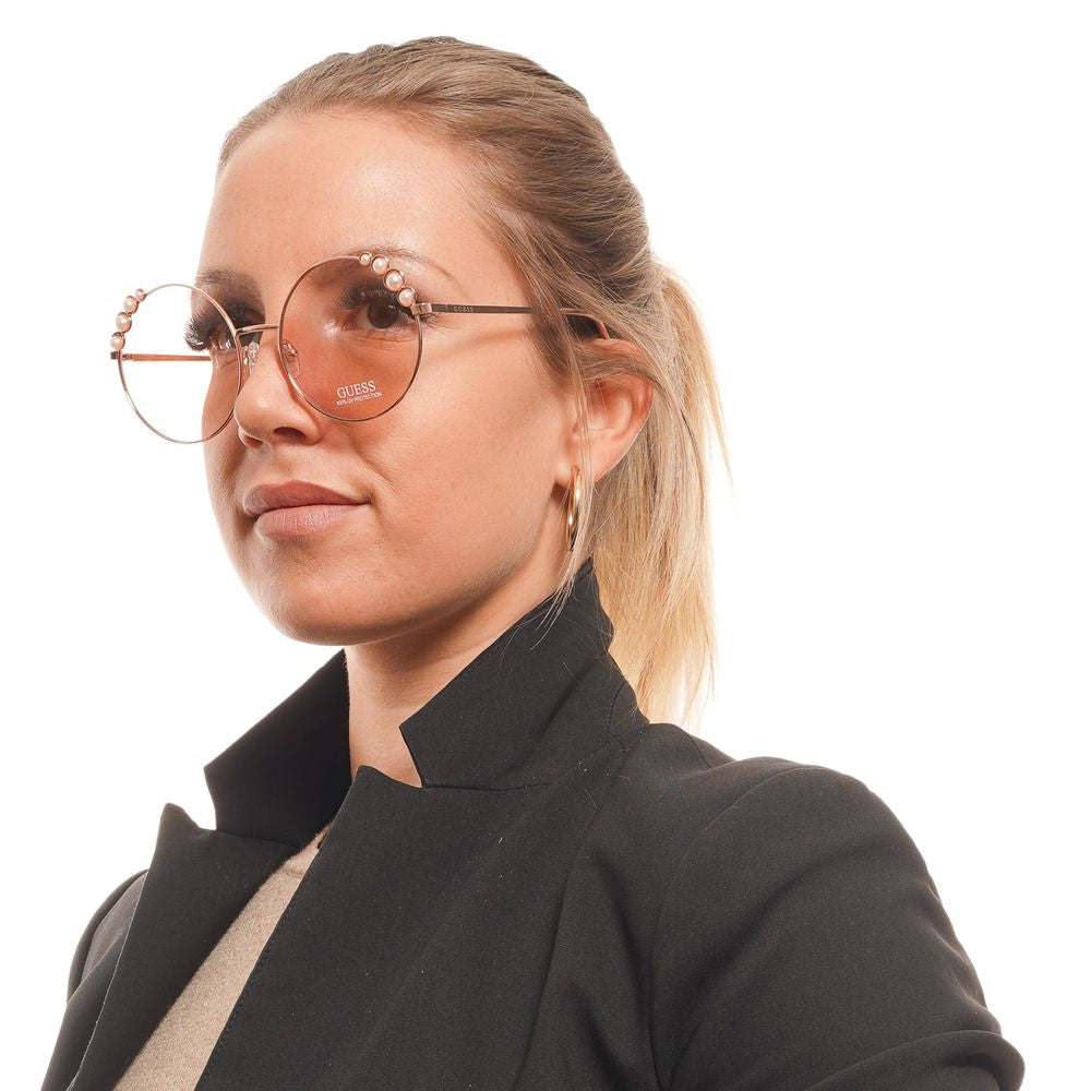 Rose Gold Metal Sunglasses - ventzia