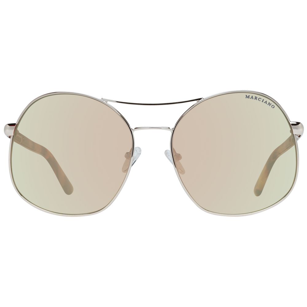 Rose Gold Metal Sunglasses - ventzia
