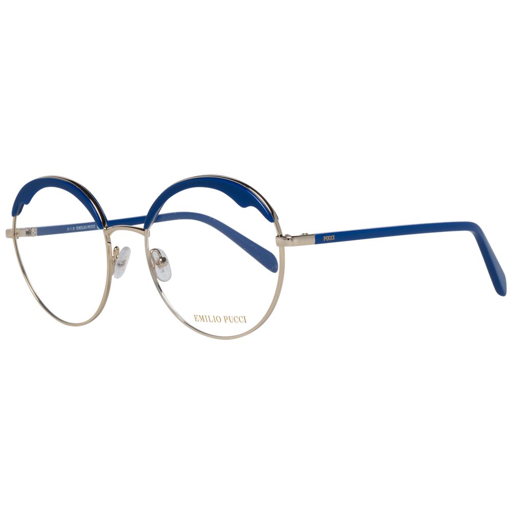 Blue Metal & Plastic Glasses (Frames) - ventzia