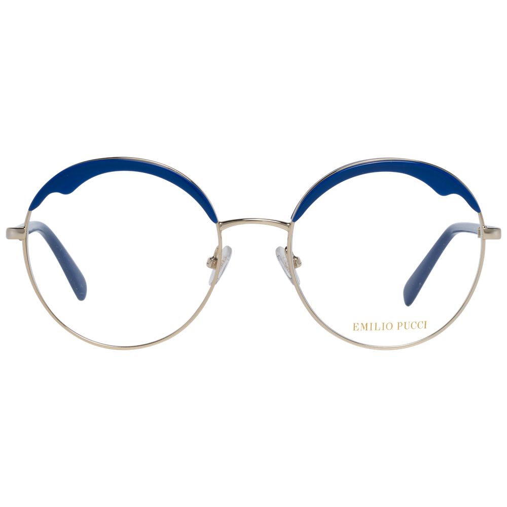 Blue Metal & Plastic Glasses (Frames) - ventzia